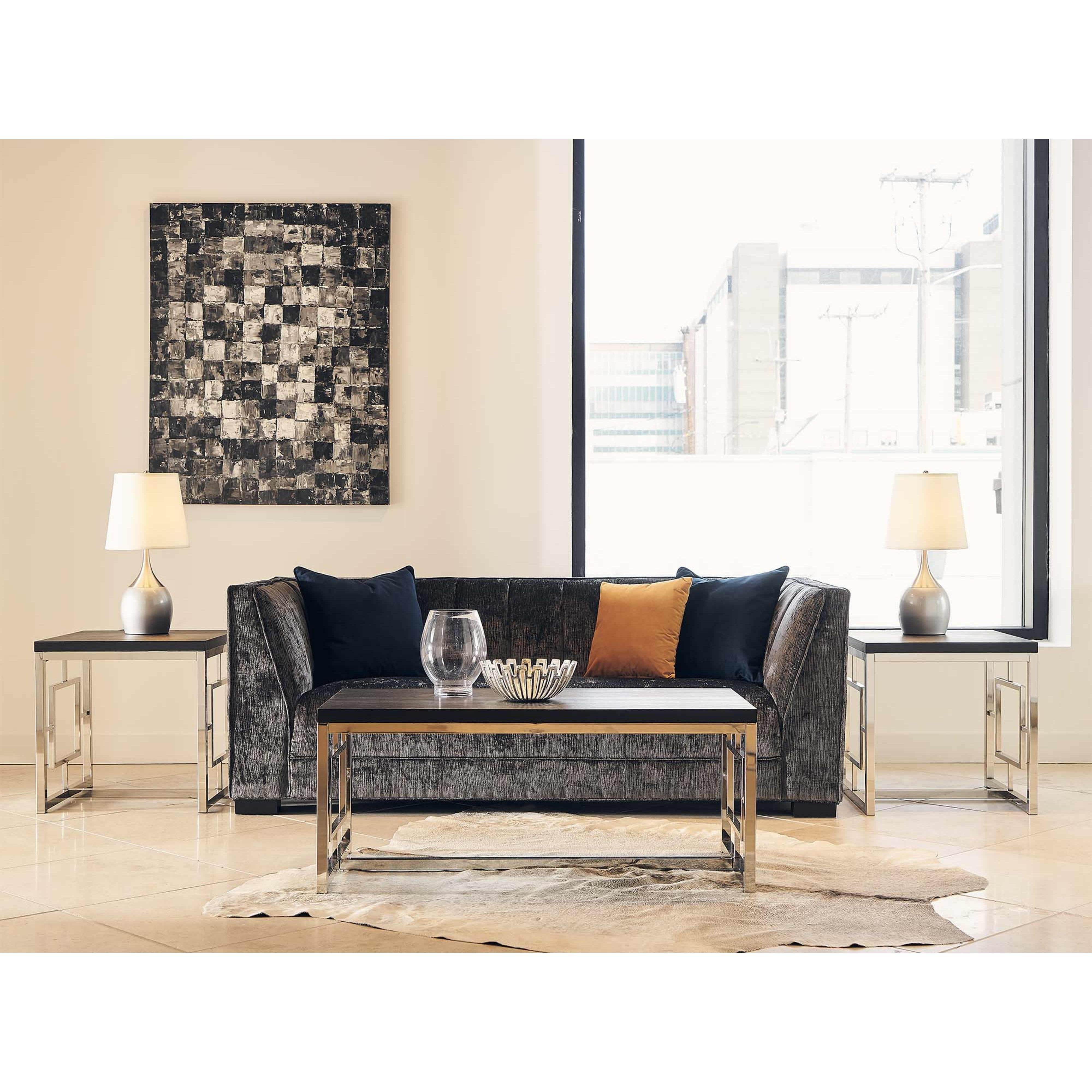Elements International Ezra End Table CEZ100ET - Image 2