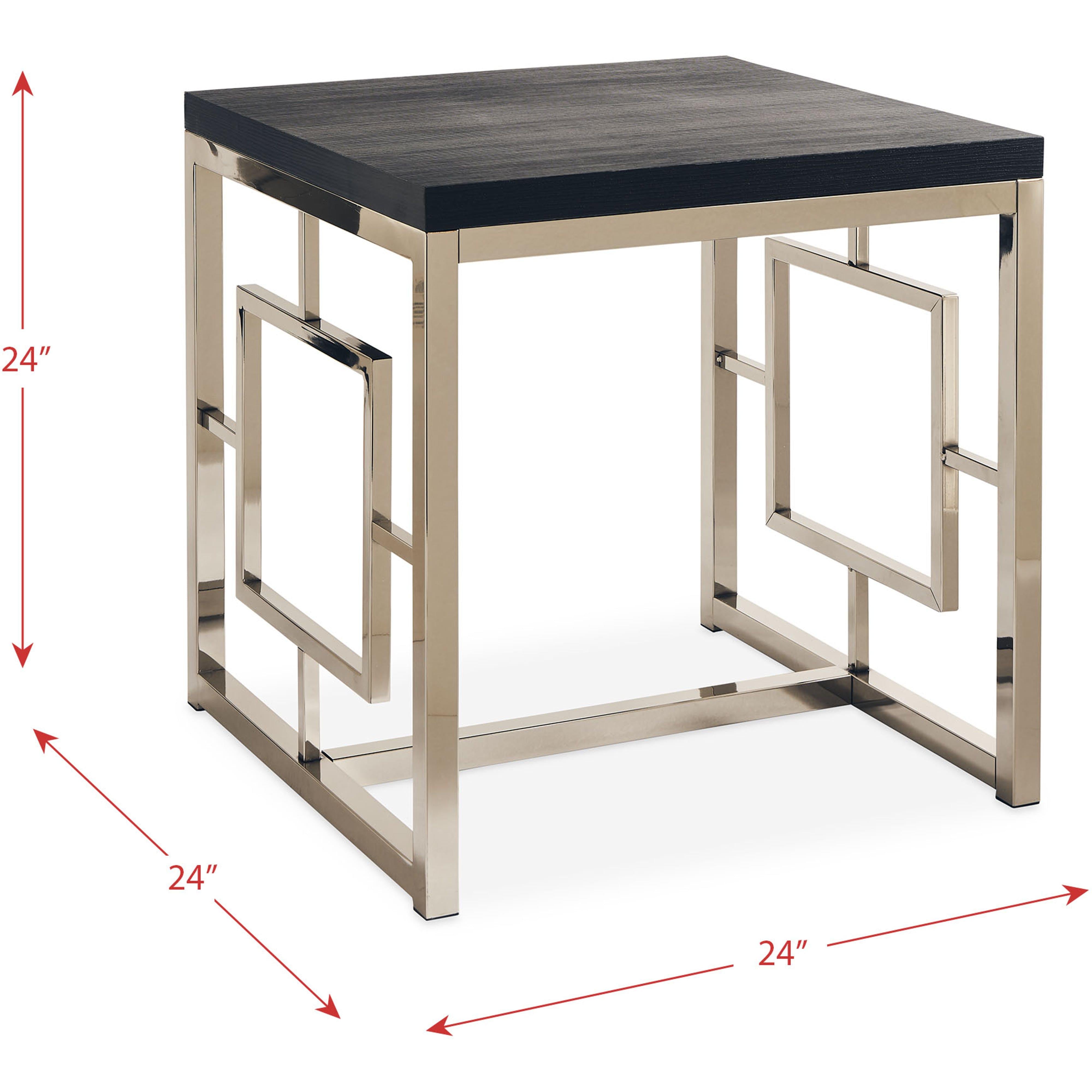 Elements International Ezra End Table CEZ100ET - Image 3