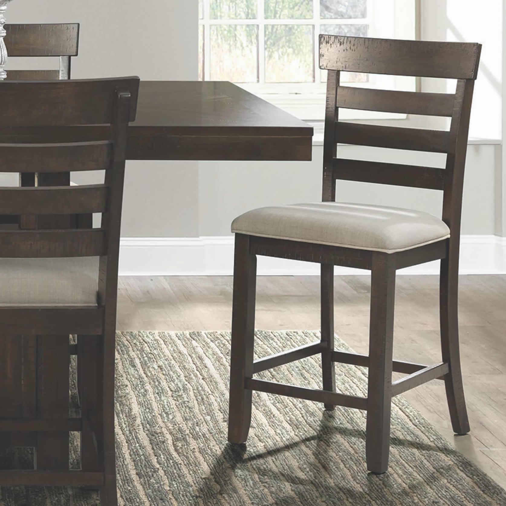 Elements International Colorado Counter Height Dining Chair DCO100CSC - Image 2