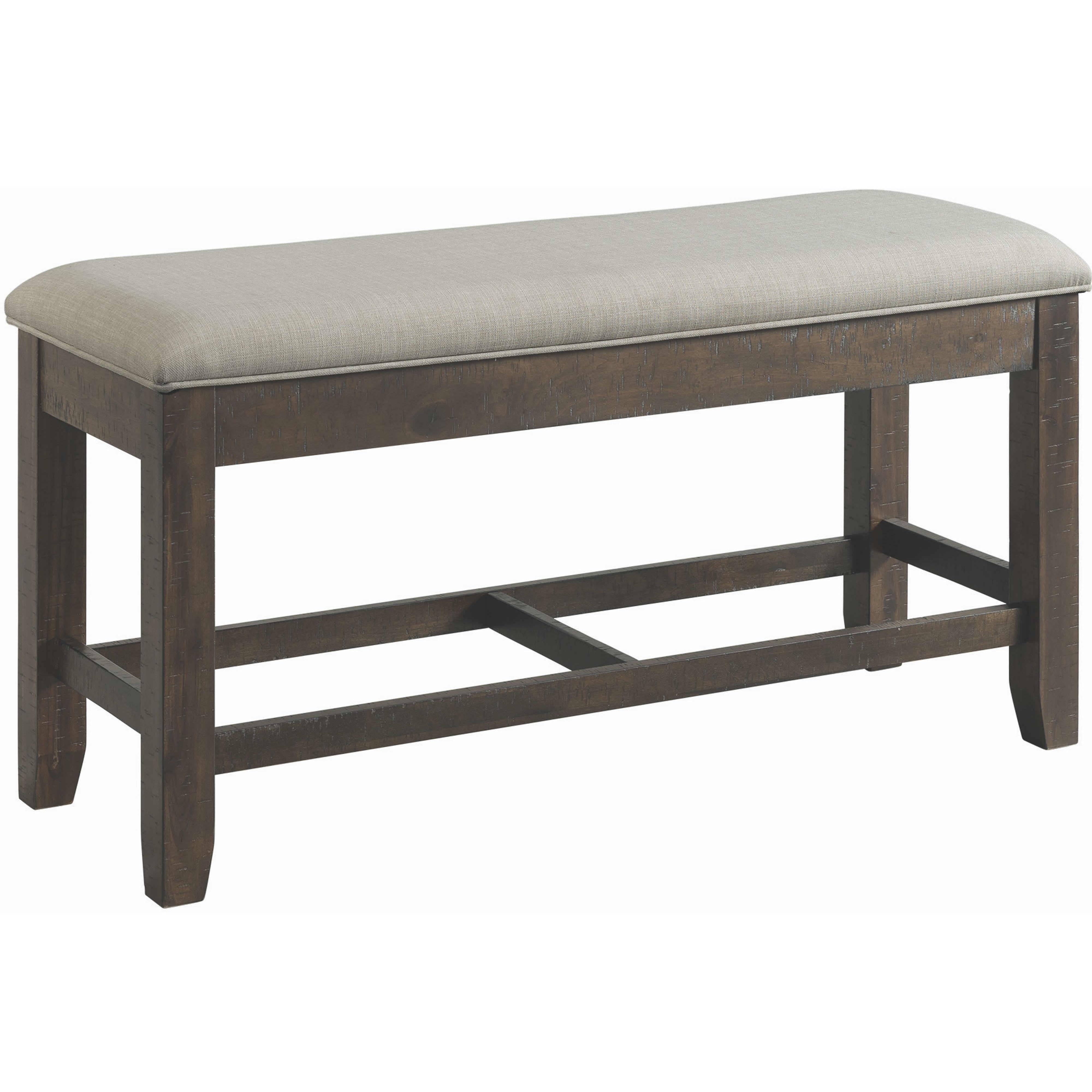 Elements International Colorado Counter Height Bench DCO100CBN - Image 1