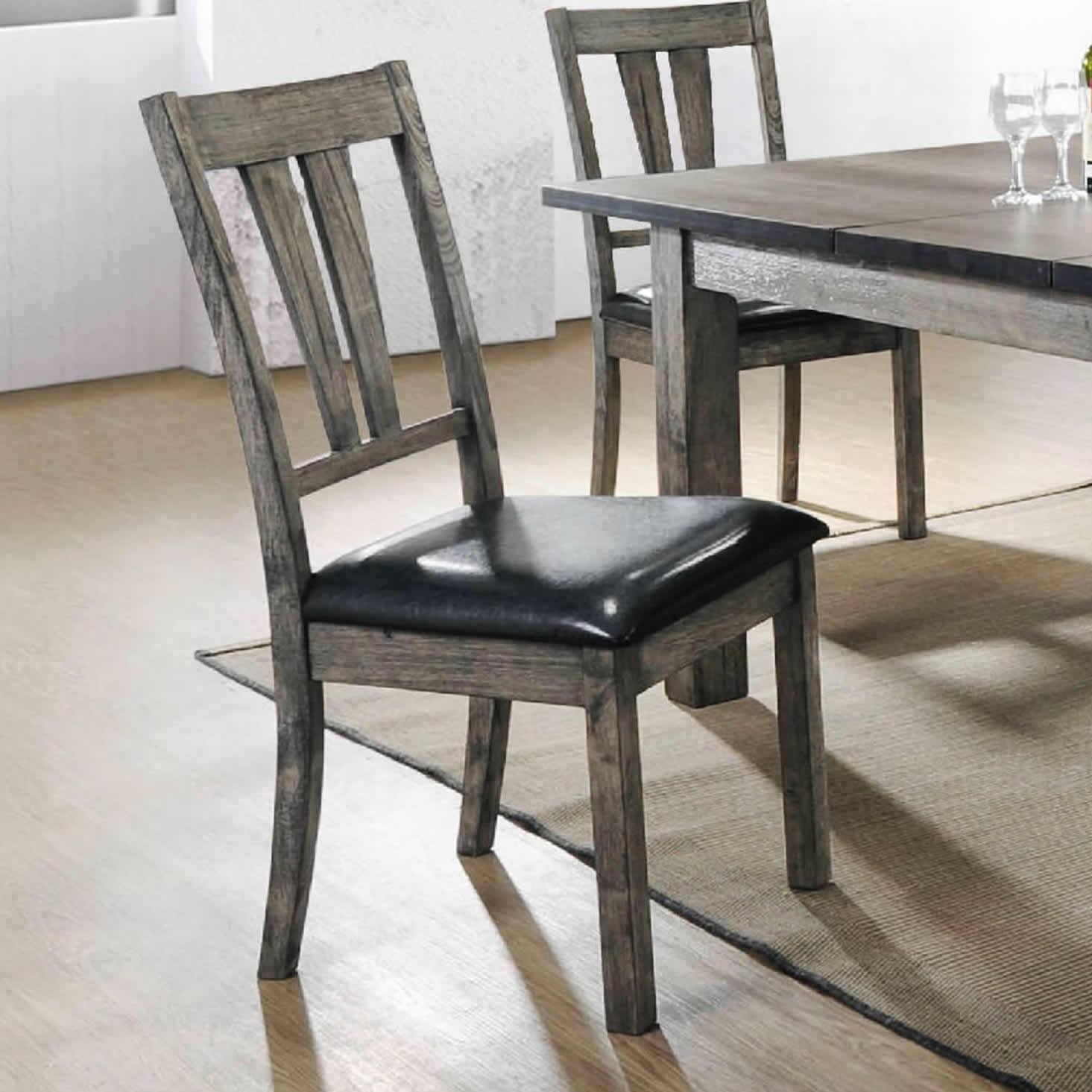 Elements International Nathan Dining Chair DNH100SCPVS - Image 2