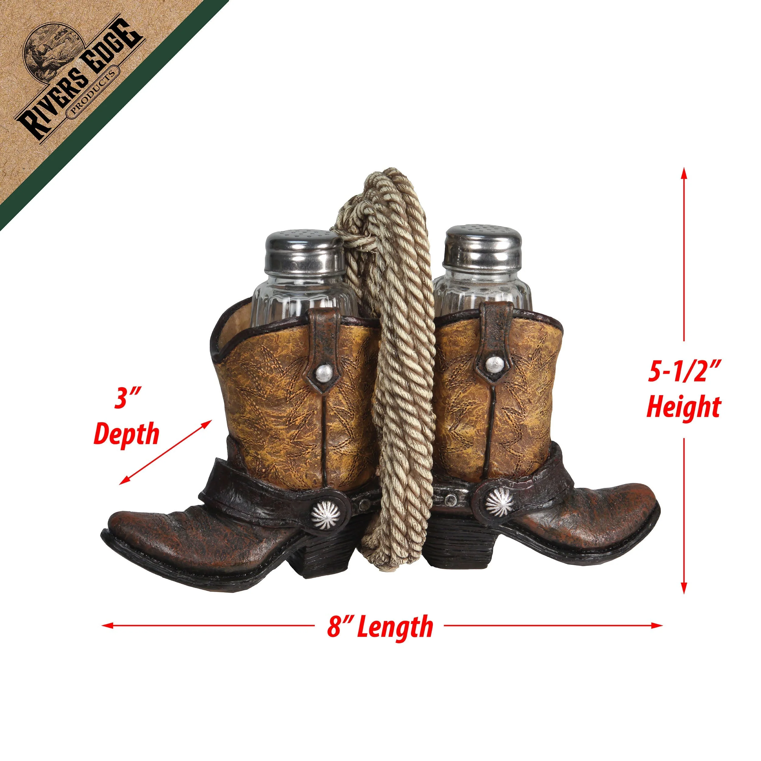 Salt and Pepper Shakers-Cowboy Boot - Image 2