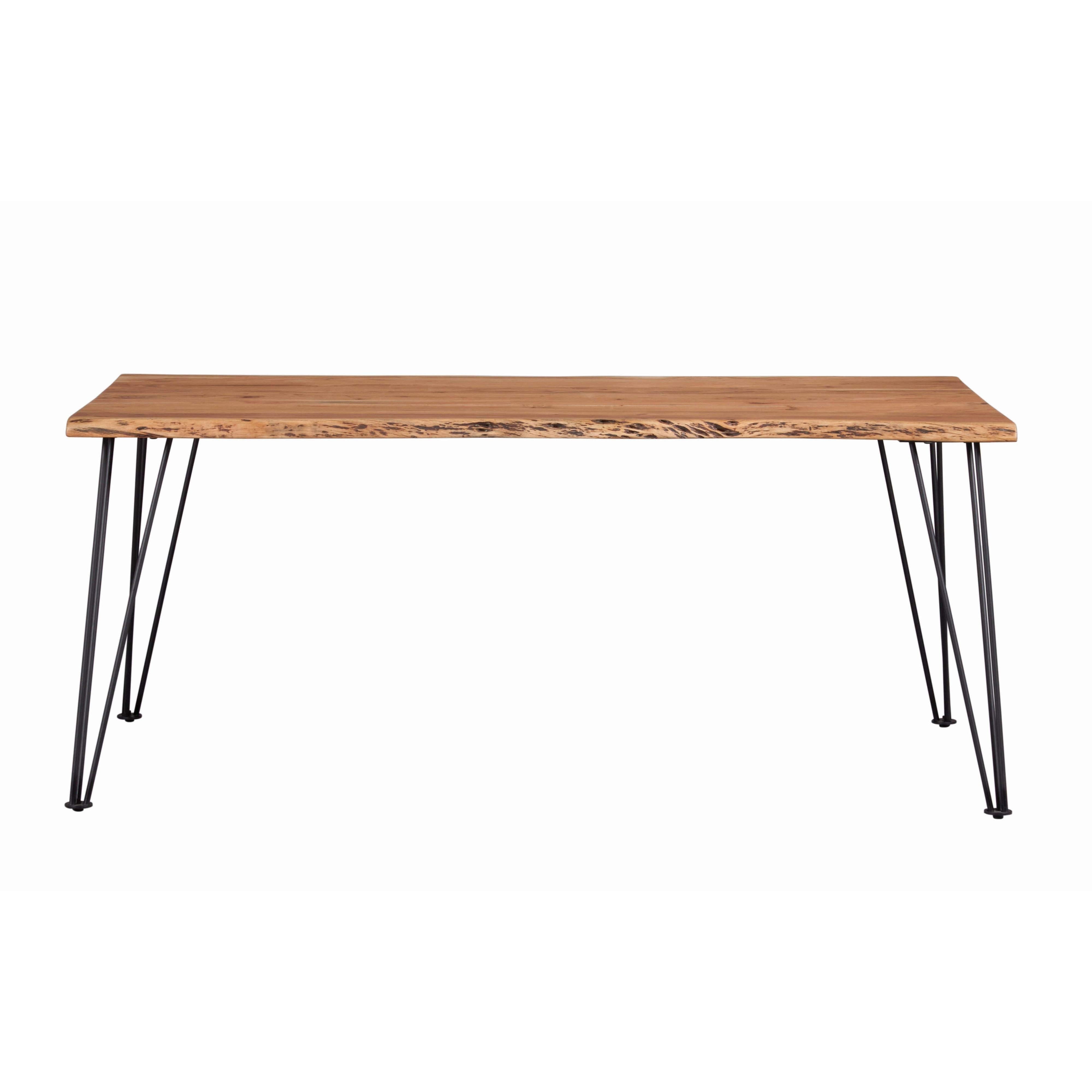 Coaster Furniture Sherman 190911 71-inch Live Edge Dining Table - Natural Acacia - Image 2