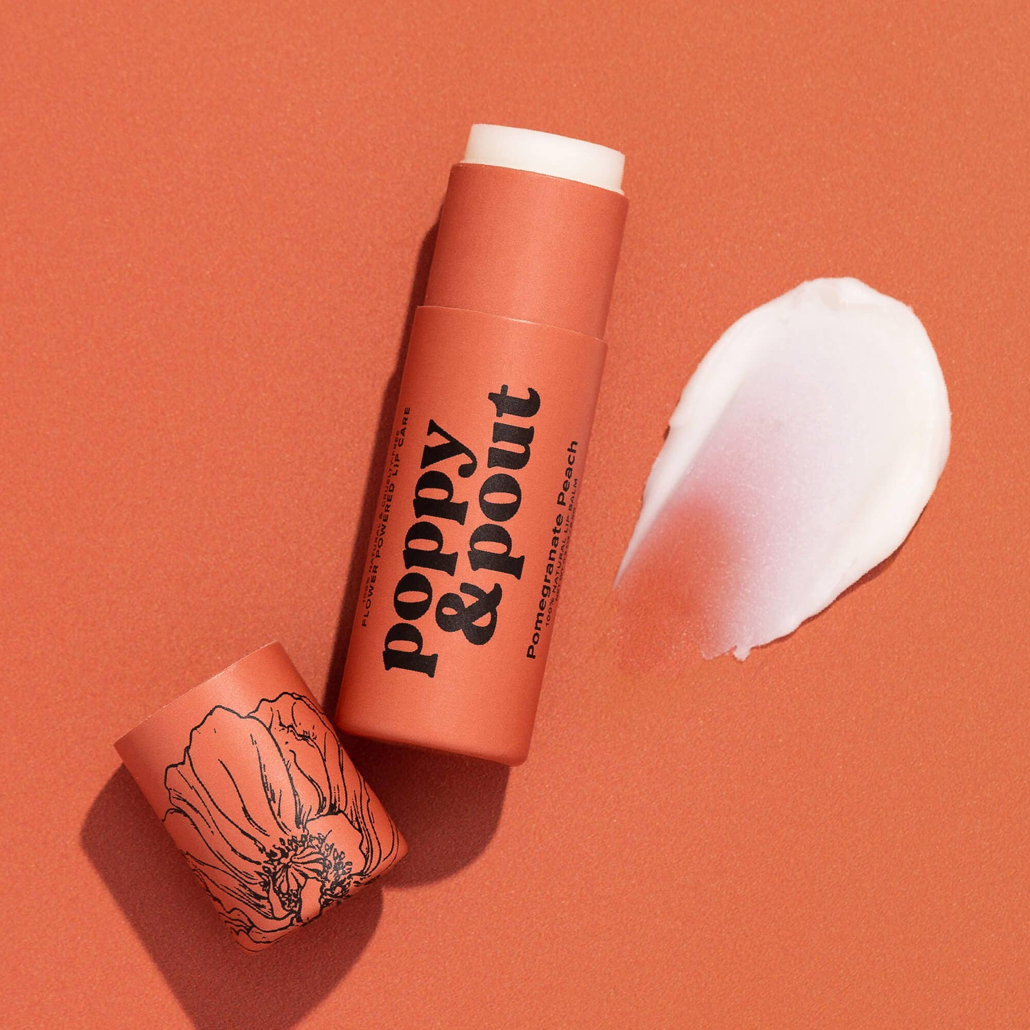 Lip Balm, Pomegranate Peach - Image 1