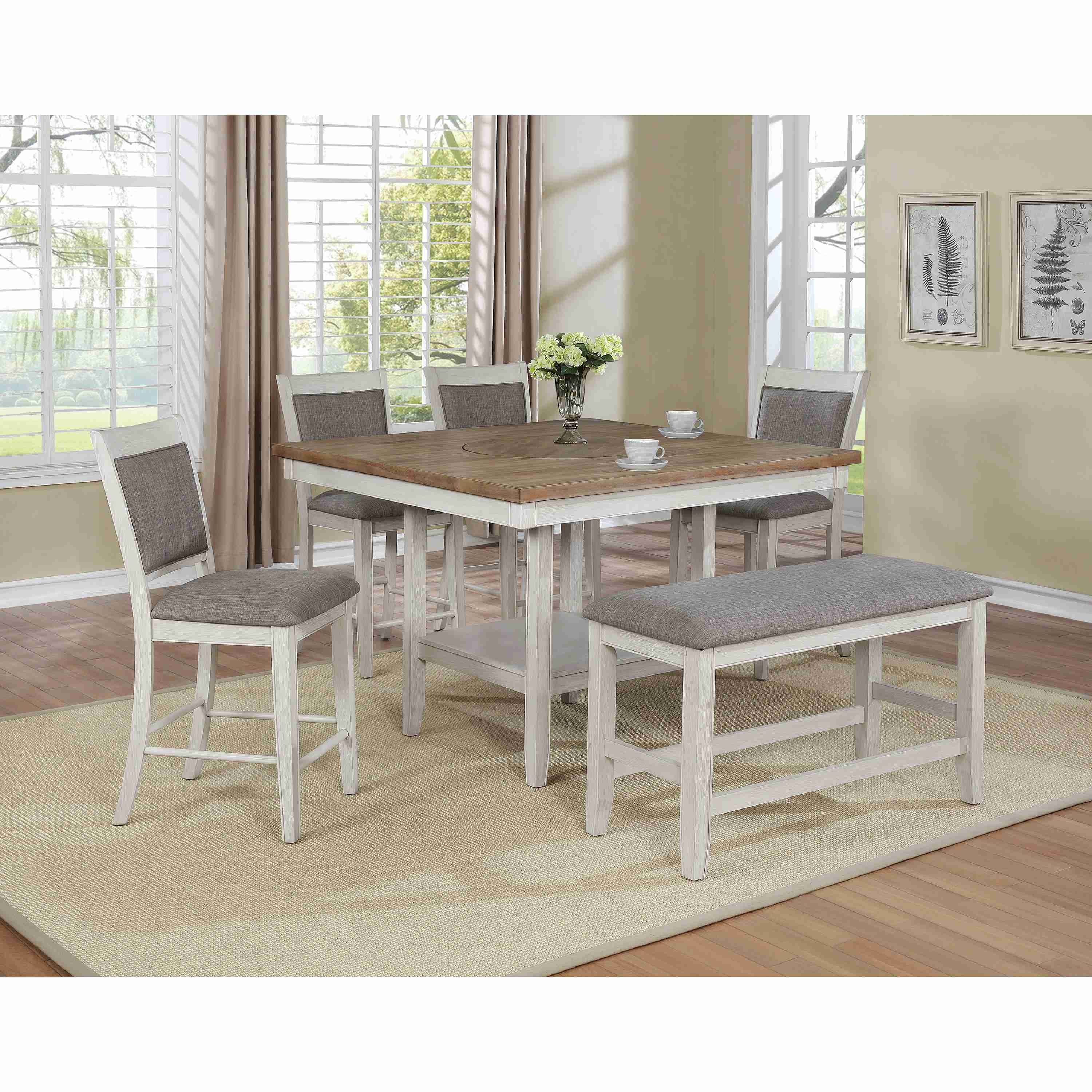 Crown Mark Fulton Counter Height Dining Chair 2727WH-S-24 - Image 2