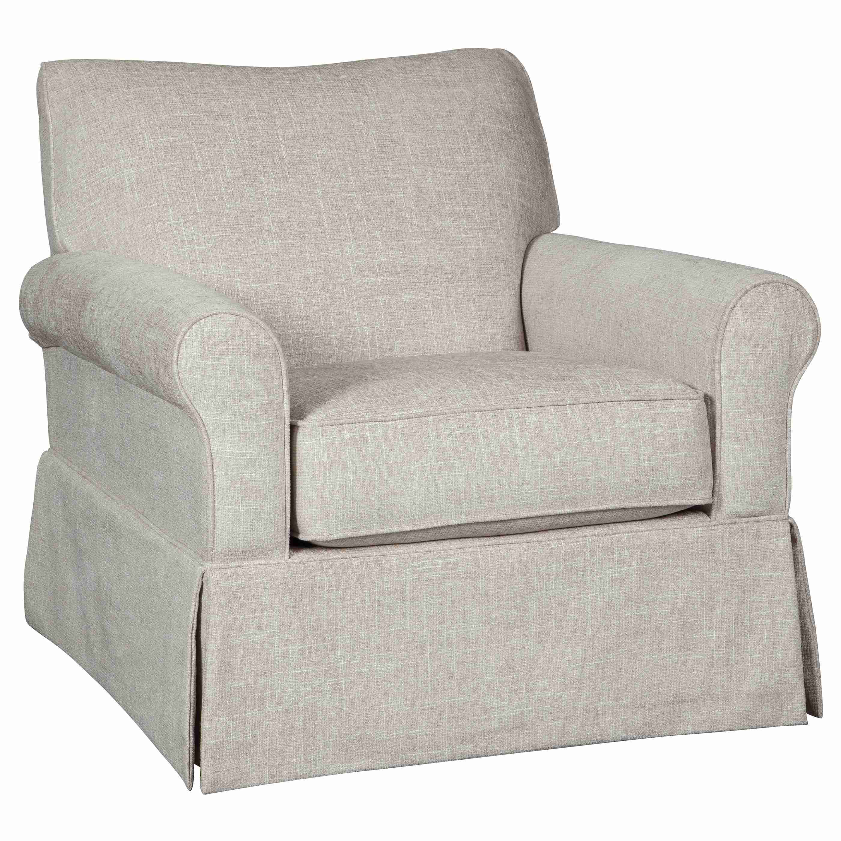 Signature Design by Ashley Searcy Swivel Glider Fabric Accent Chair A3000006 - Image 1