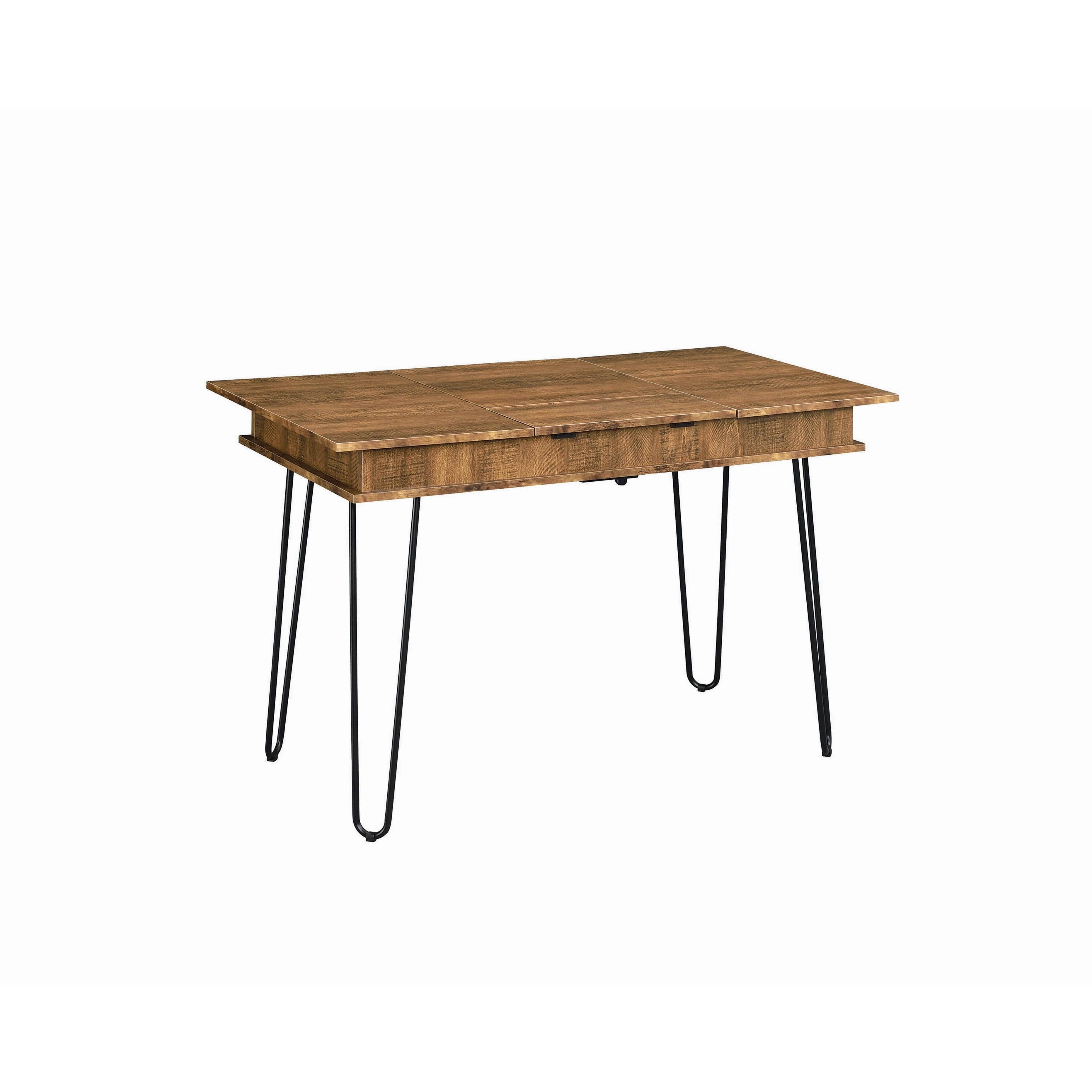 Coaster Furniture Sheeran 802011 47-inch Writing Desk with Storage - Rustic Amber - Image 1