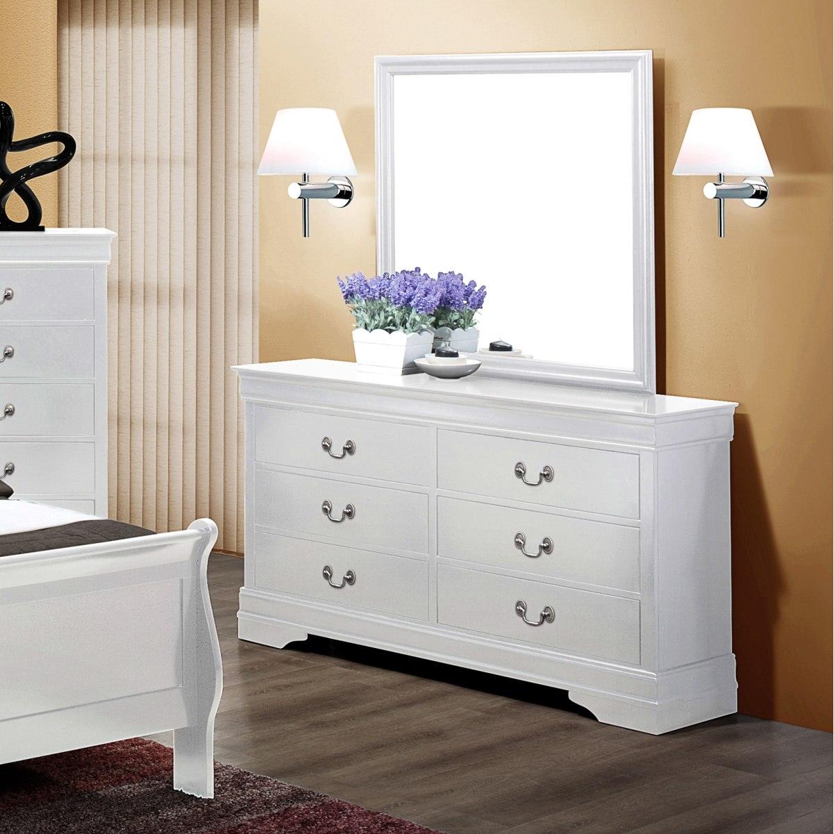 Crown Mark Louis Philip Dresser Mirror B3650-11 - Image 2