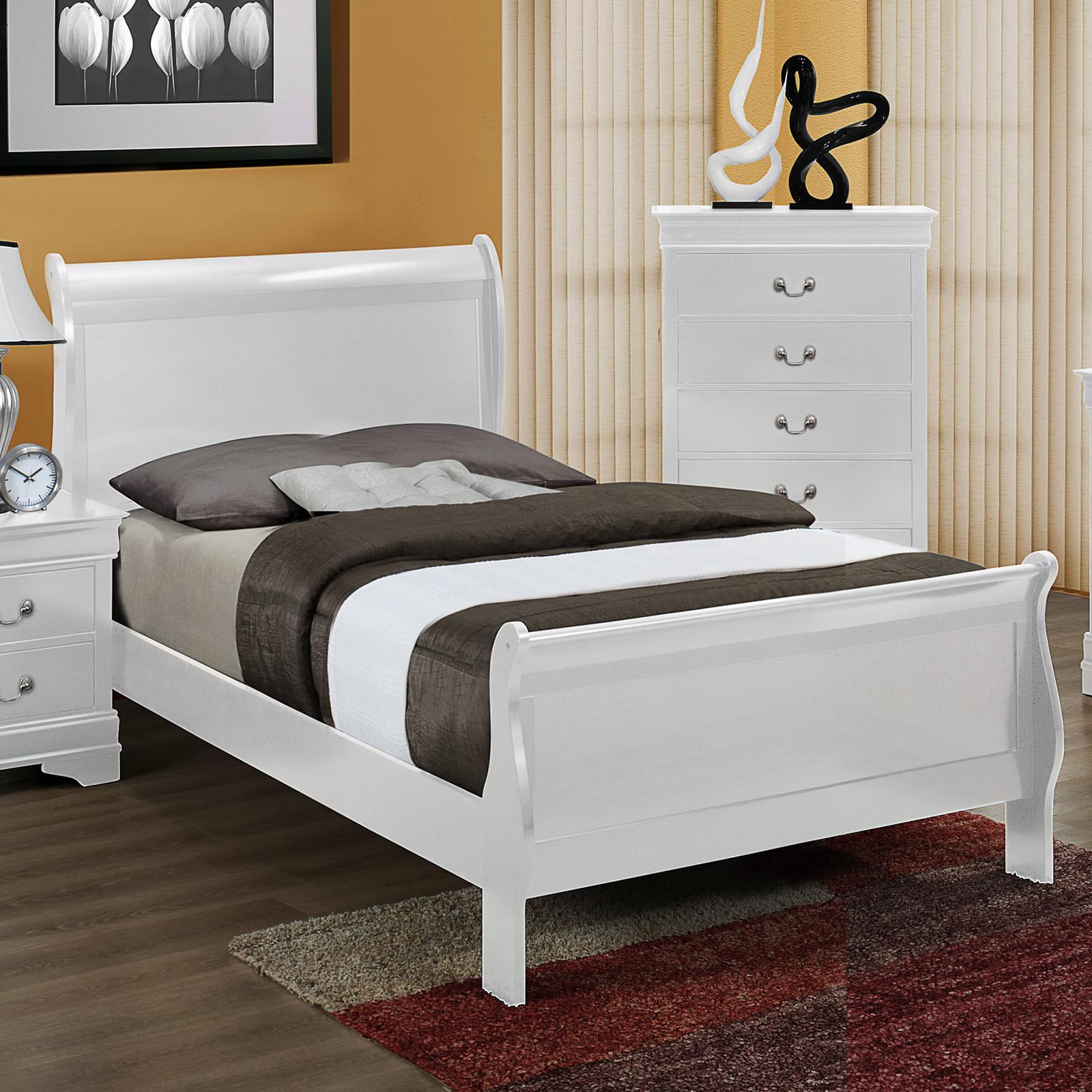 Crown Mark Louis Philip Twin Bed B3650-T-HBFB/B3650-T-RAIL - Image 1