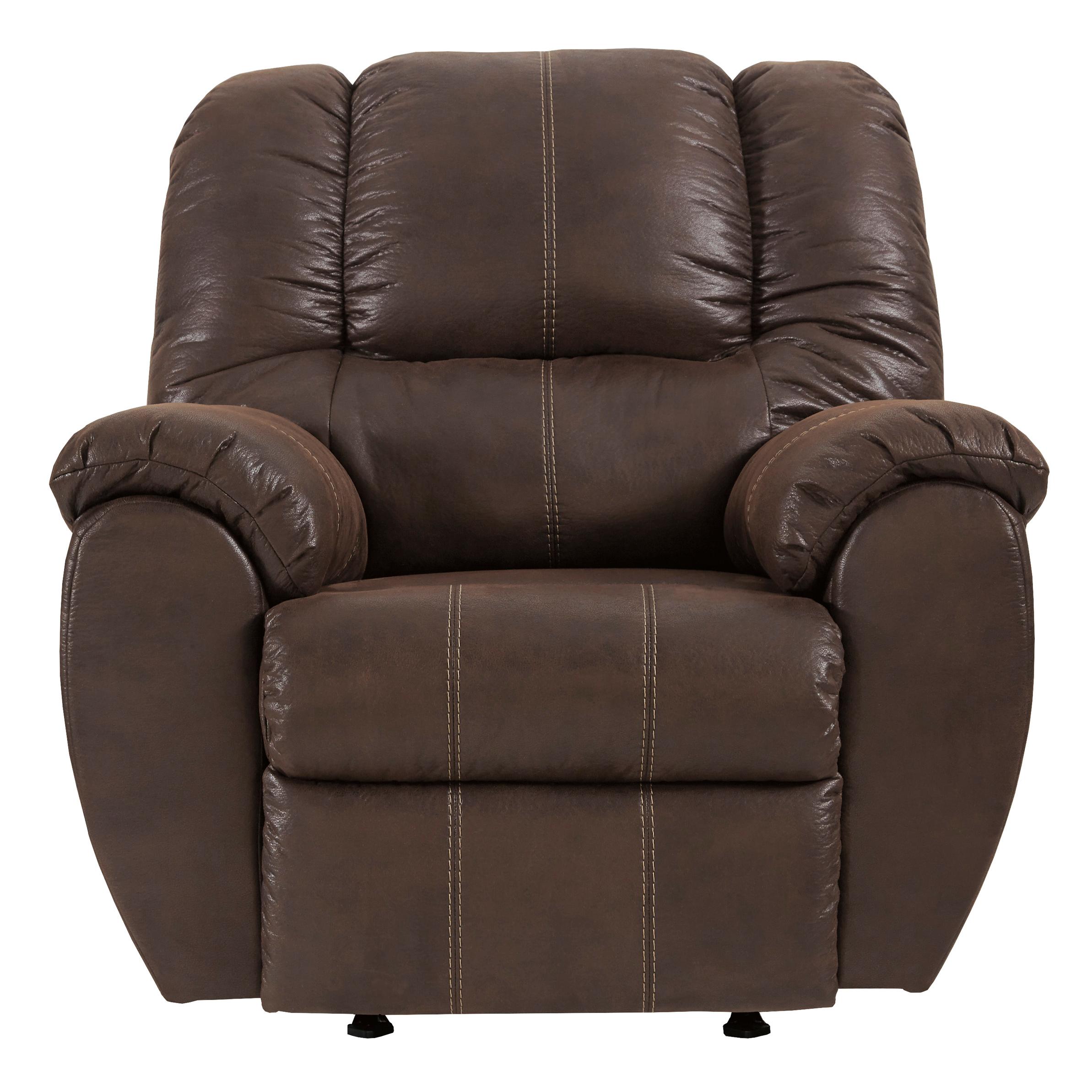 Signature Design by Ashley McGann Rocker Leather Look Recliner 1030125 - Image 1