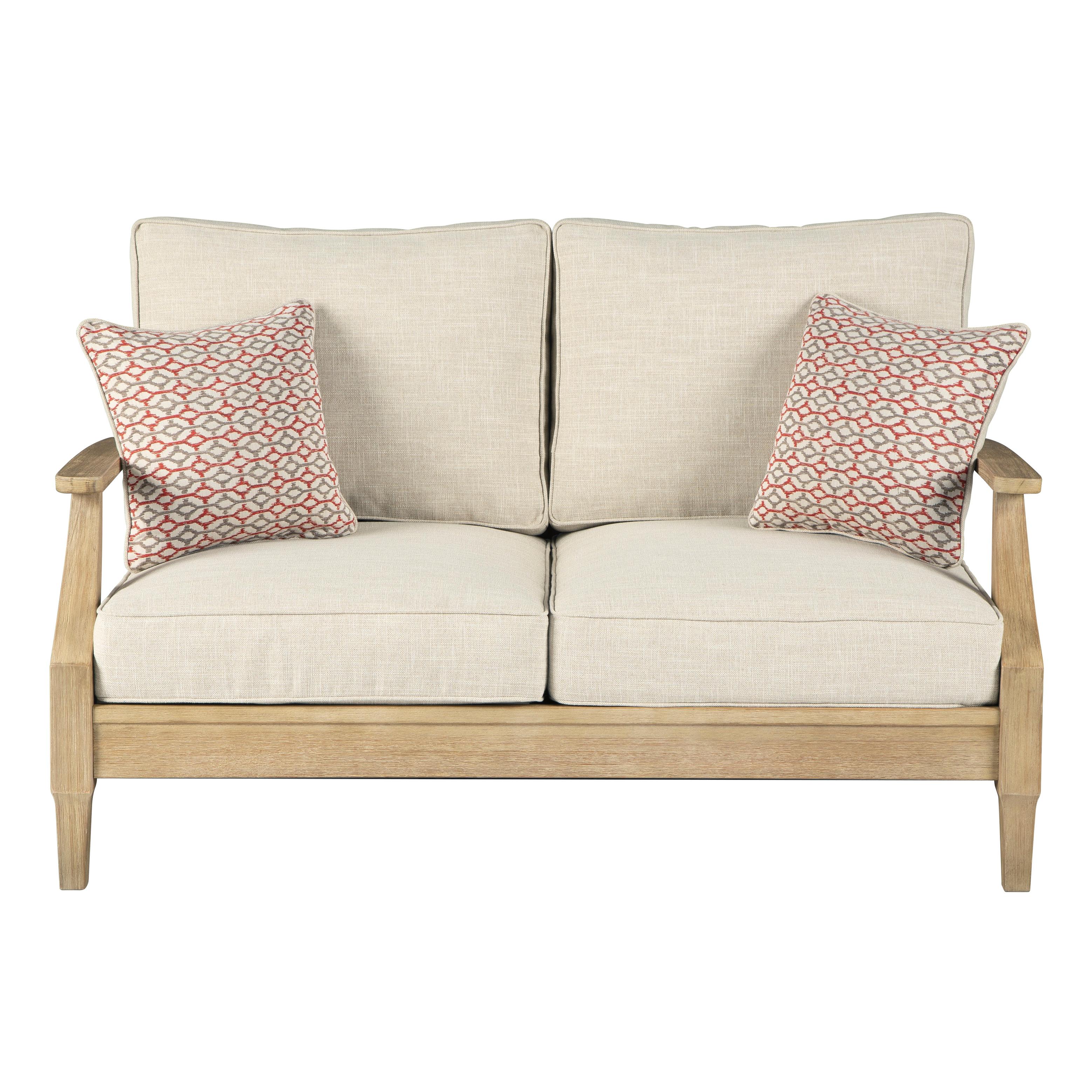 Signature Design by Ashley Clare View P801-835 Loveseat with Cushion - Image 2