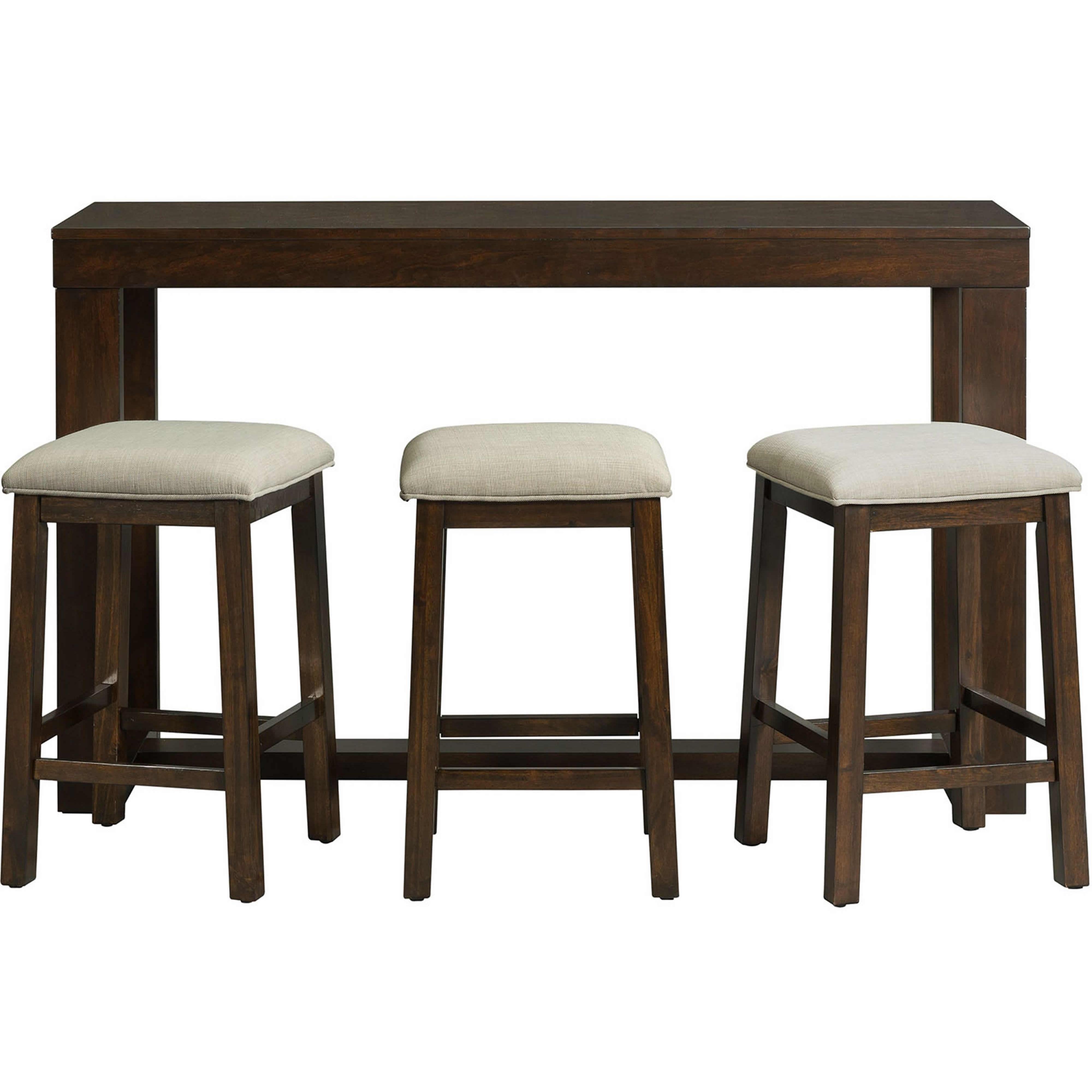 Elements International Hardy 4 pc Pub Height Dinette THY100BTSP
