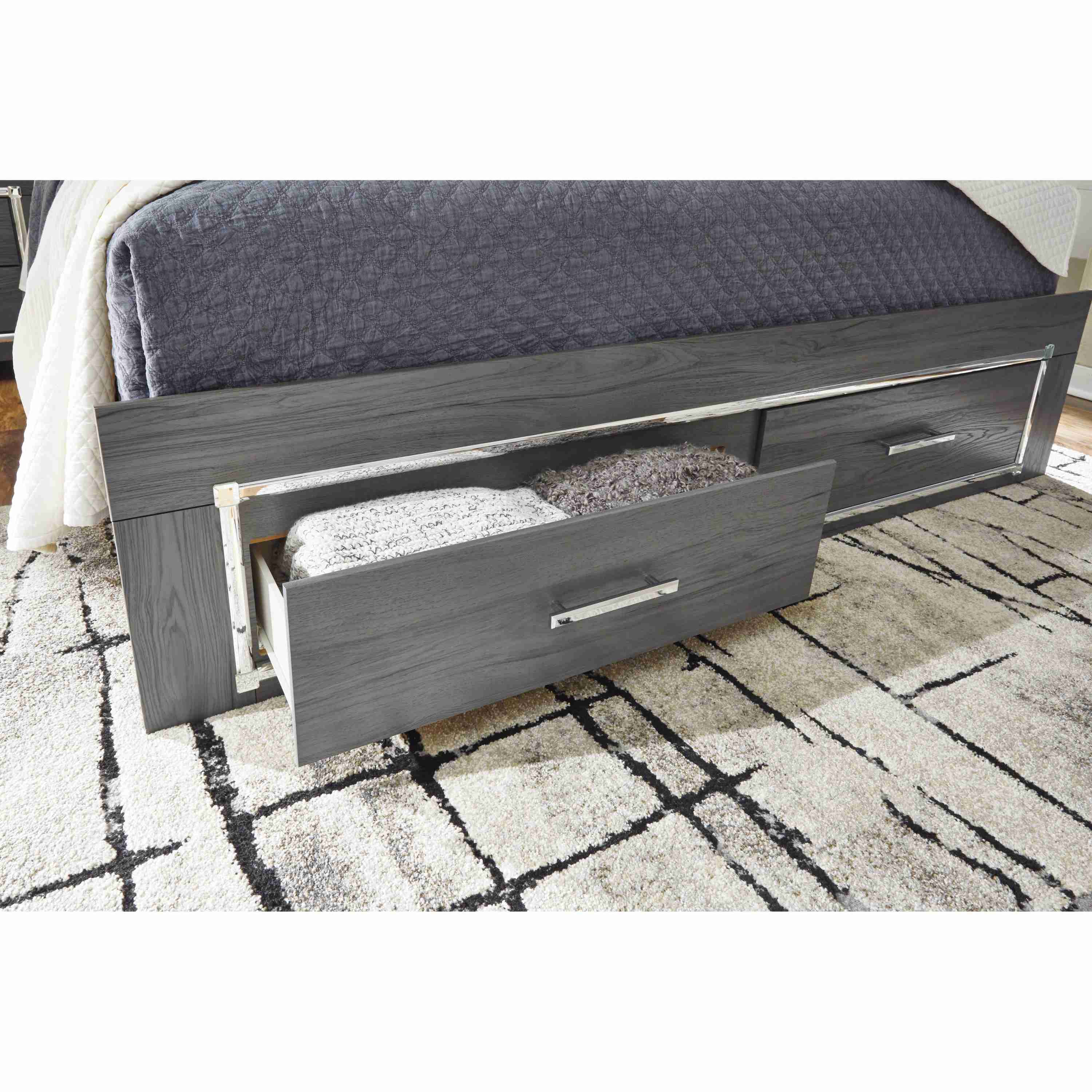 Signature Design by Ashley Lodanna King Panel Bed with Storage B214-58/B214-56S/B214-97 - Image 3