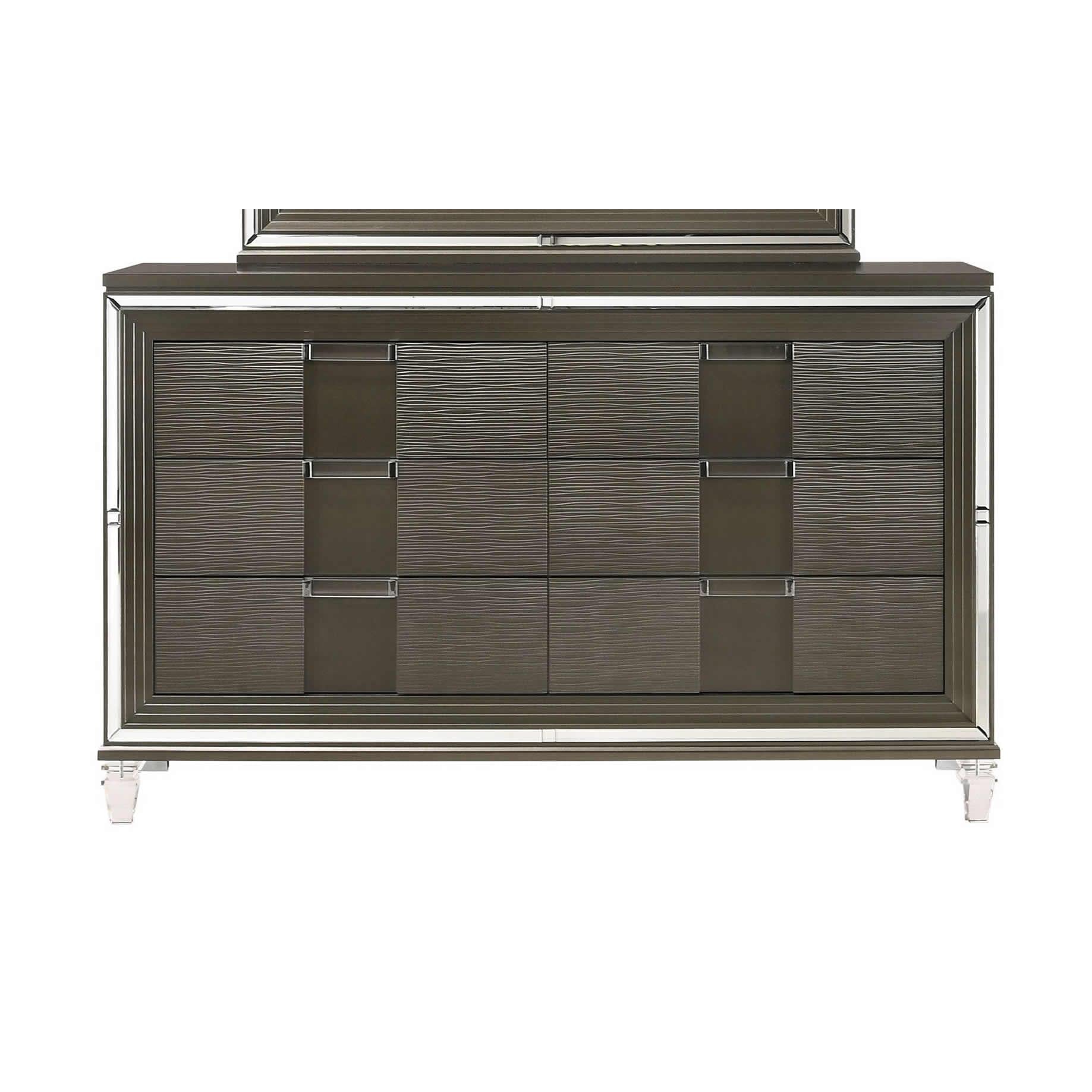 Elements International Twenty Nine 6-Drawer Dresser TN600DR - Image 1