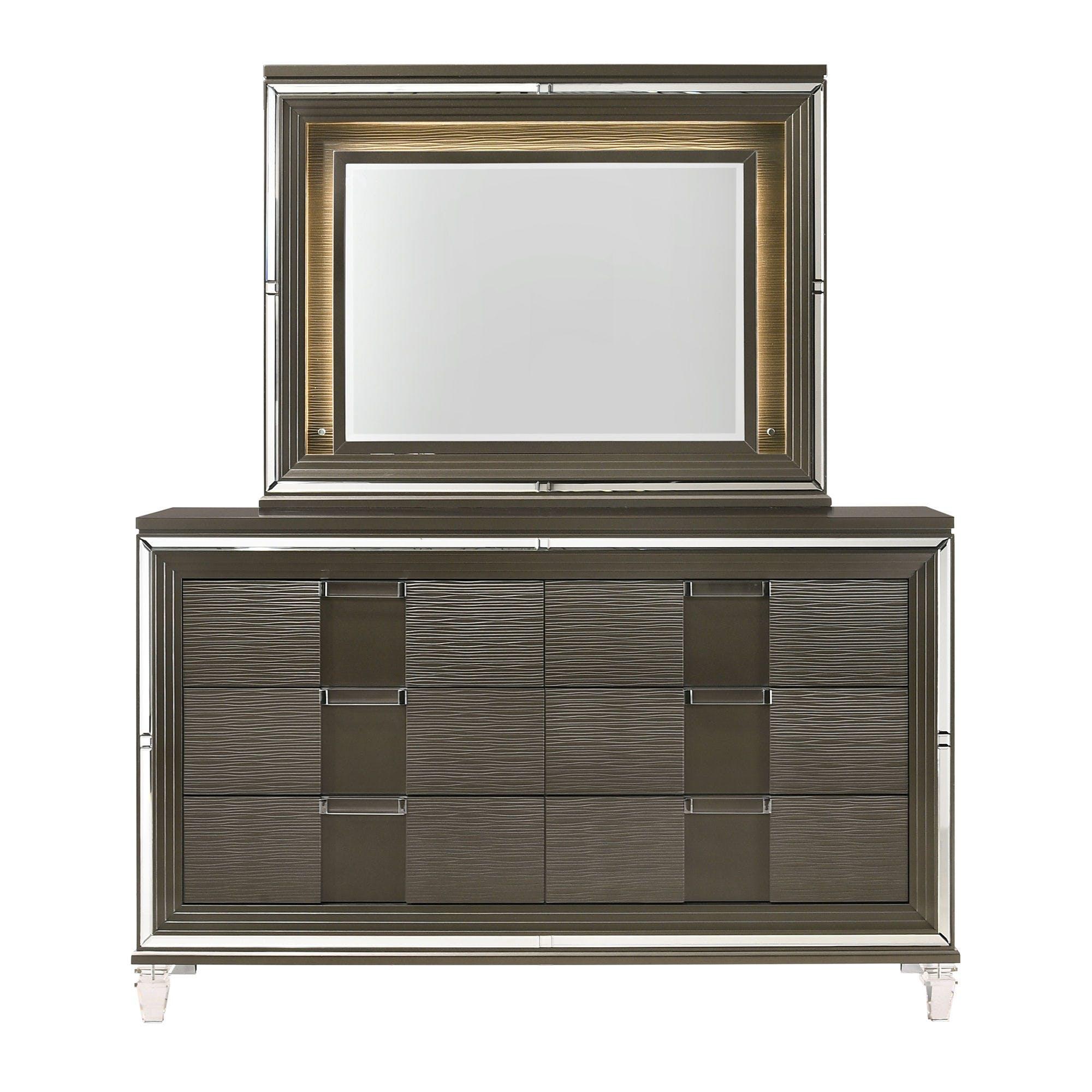 Elements International Twenty Nine 6-Drawer Dresser TN600DR - Image 2