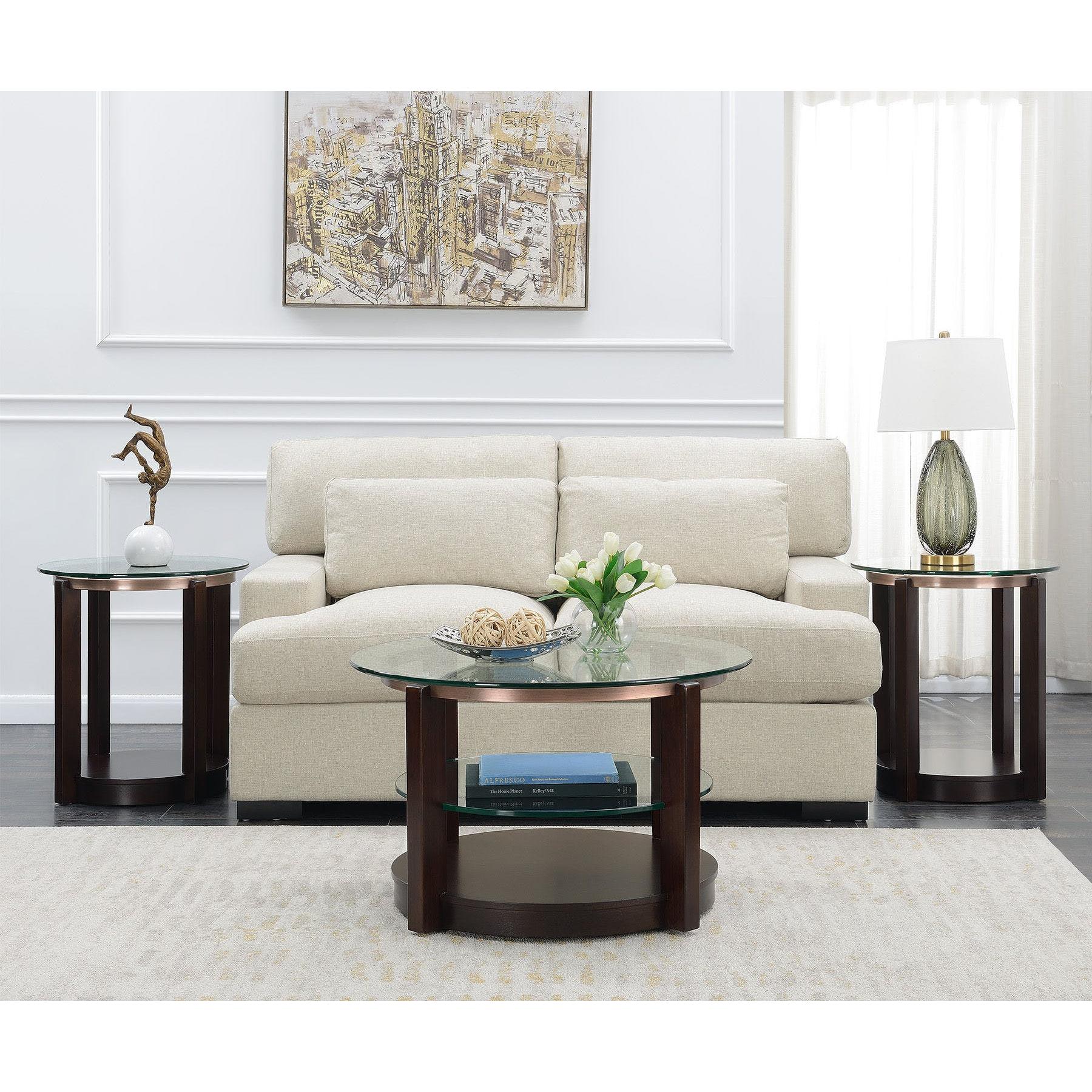 Elements International Elsa End Table CEL100ETE - Image 3