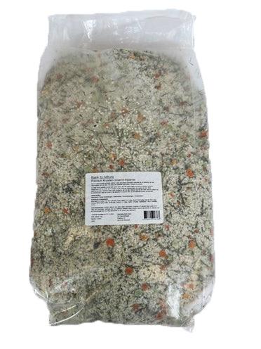Back To Nature Herbs / Vegetables / Rice pet food – 1 of 9 kg bag