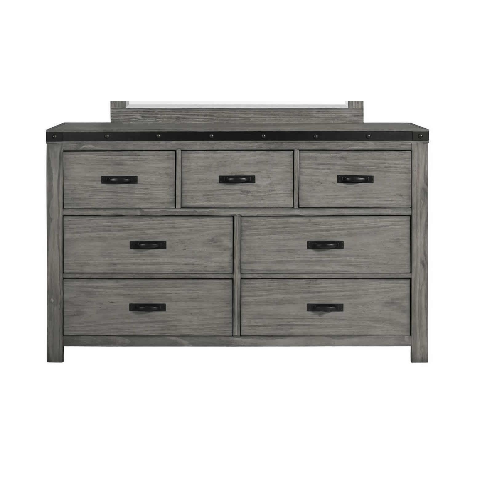 Elements International Wade 7-Drawer Dresser WE600DR - Image 1