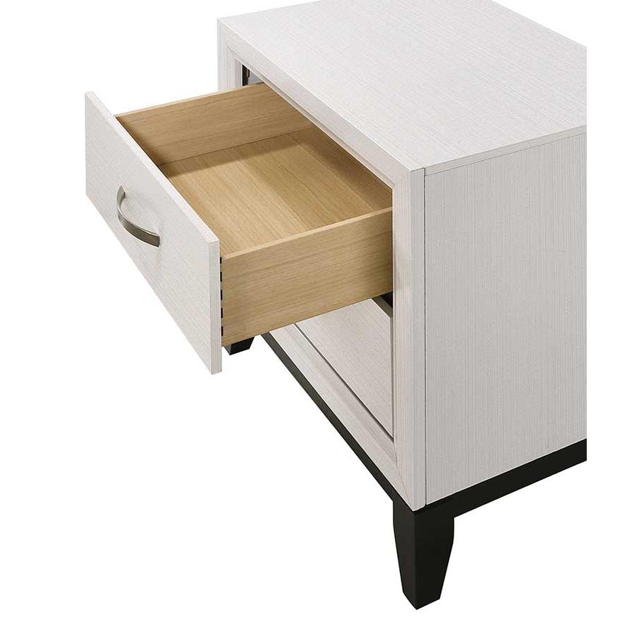 Crown Mark Akerson 2-Drawer Nightstand B4610-2 - Image 2