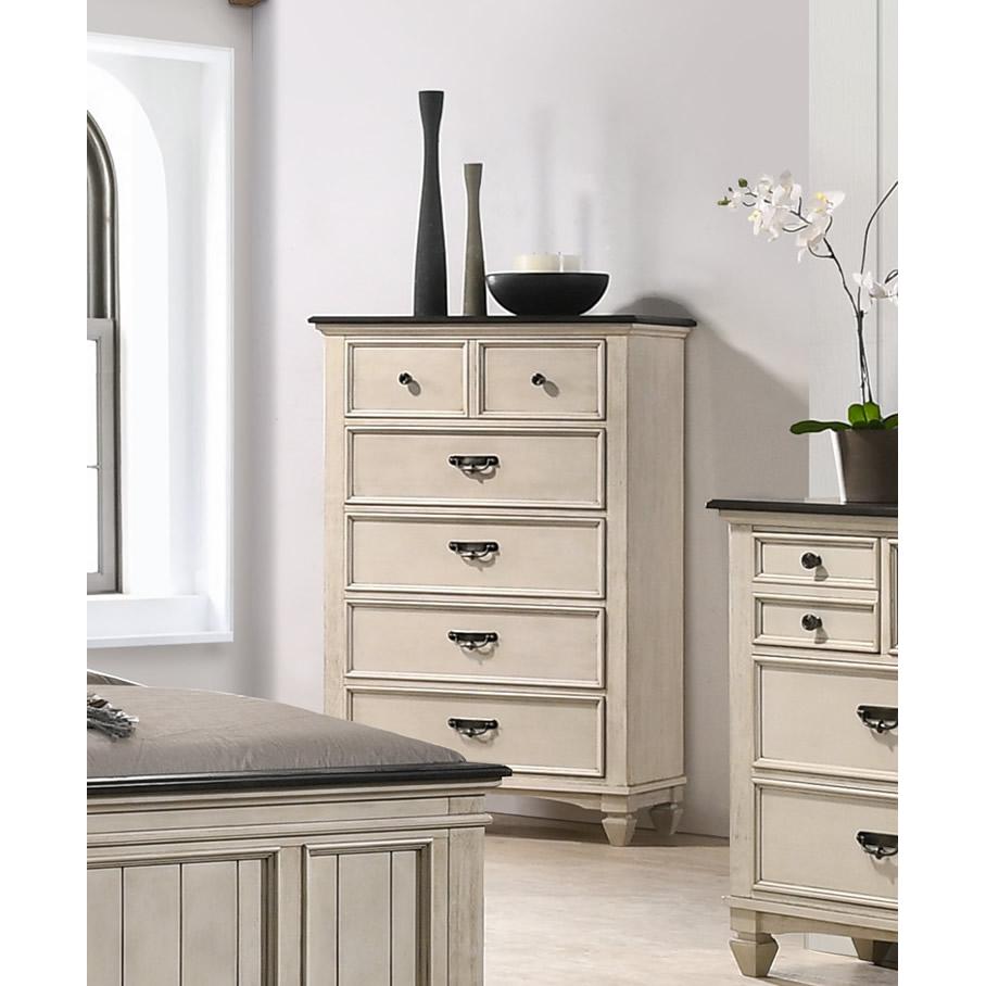 Crown Mark Sawyer 6-Drawer Chest B9100-4 - Image 1
