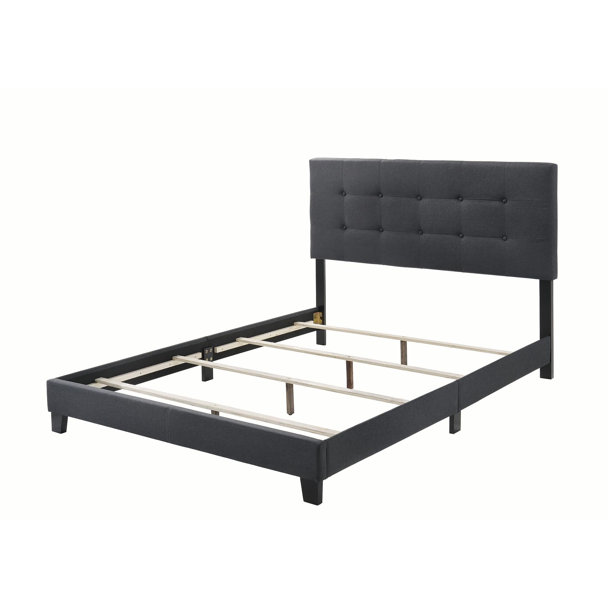 Coaster Furniture Mapes 305746F Upholstered Full Panel Bed - Charcoal - Image 2