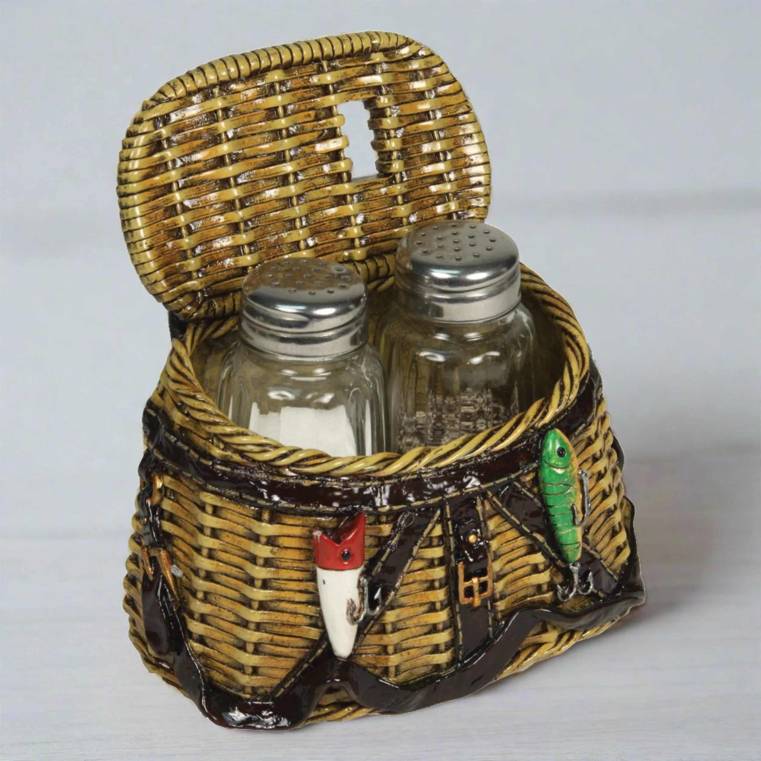 Salt and Pepper Shakers-Creel