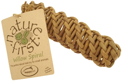 Happy Pet Spiral Willow Rodent Toy - Image 2