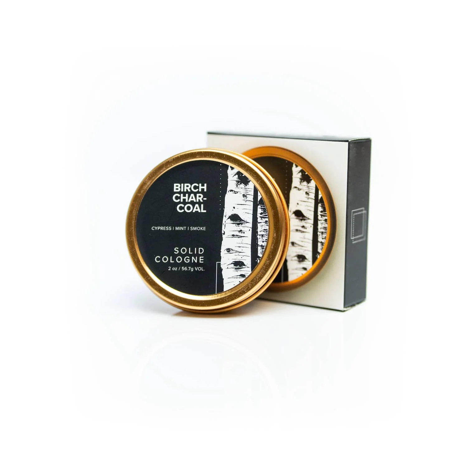 Birch Charcoal Solid Cologne - Image 1