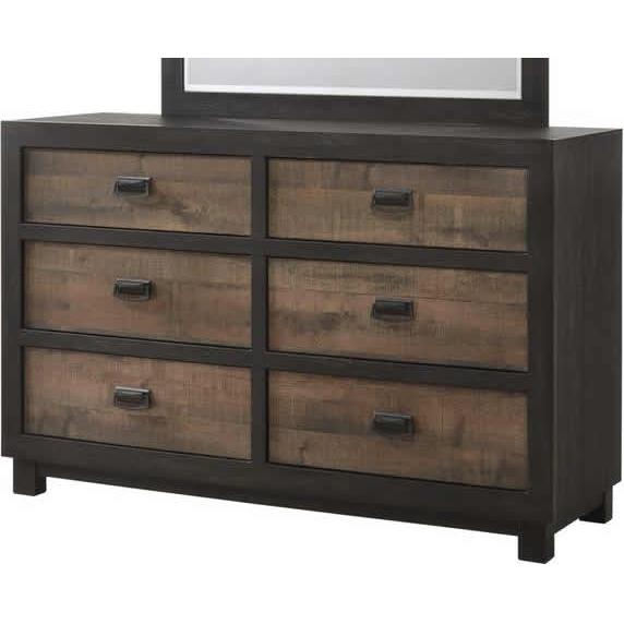 Elements International Harlington 6-Drawer Dresser HG100DR - Image 1