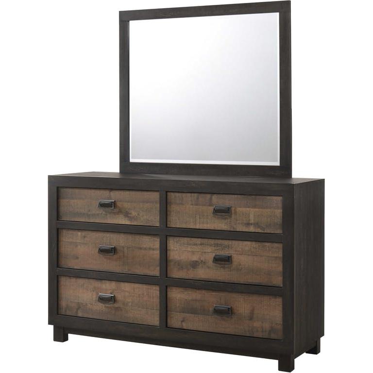 Elements International Harlington 6-Drawer Dresser HG100DR - Image 2