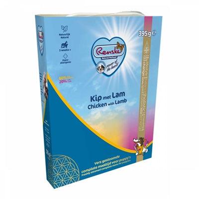 Renske Fresh Meat Puppy Chicken / Lamb – 10 x 395 grams