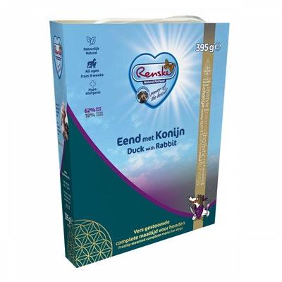 Renske Fresh Meat Duck / Rabbit – 10 x 395 grams