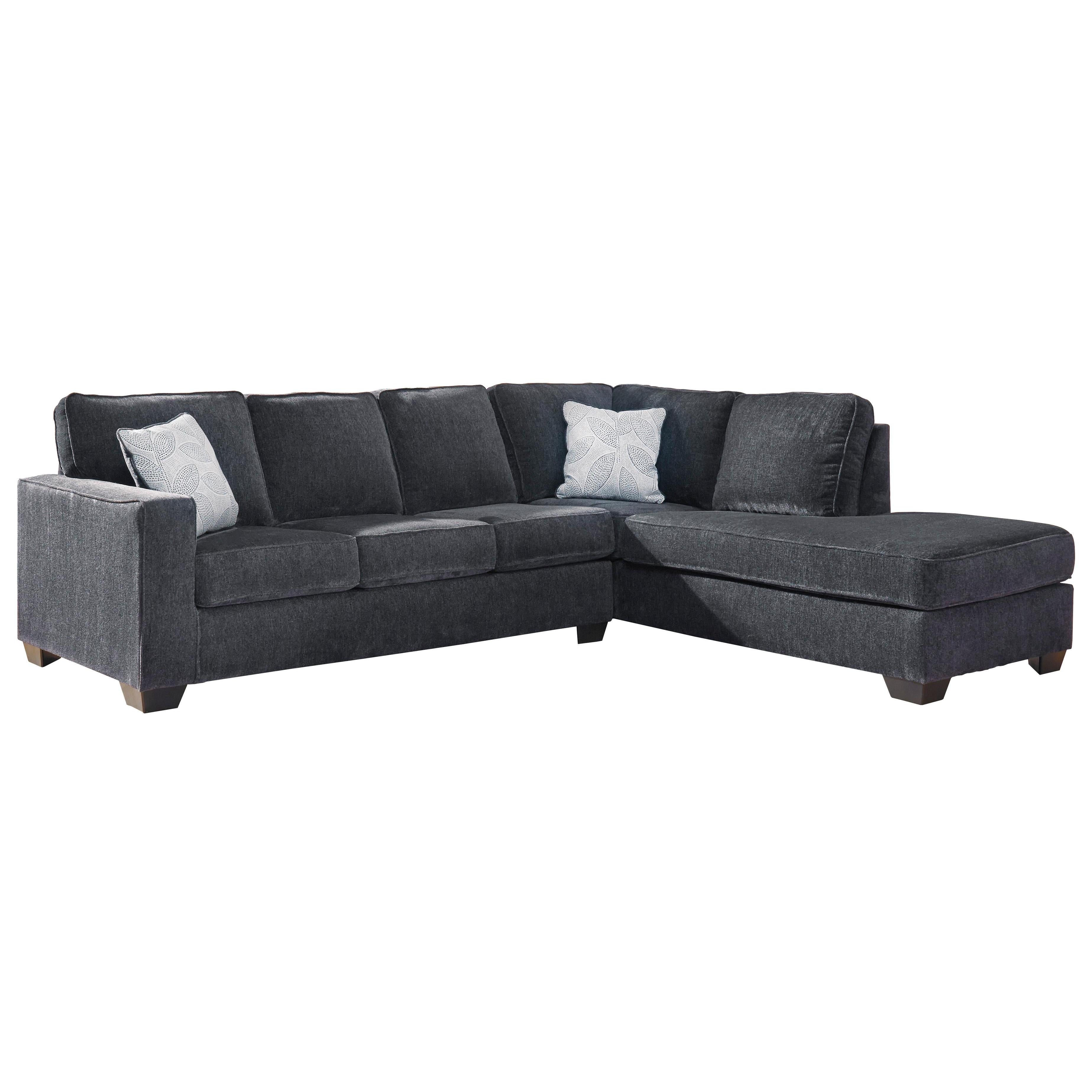 Signature Design by Ashley Altari Fabric Full Sleeper Sectional 8721310/8721317 - Image 1