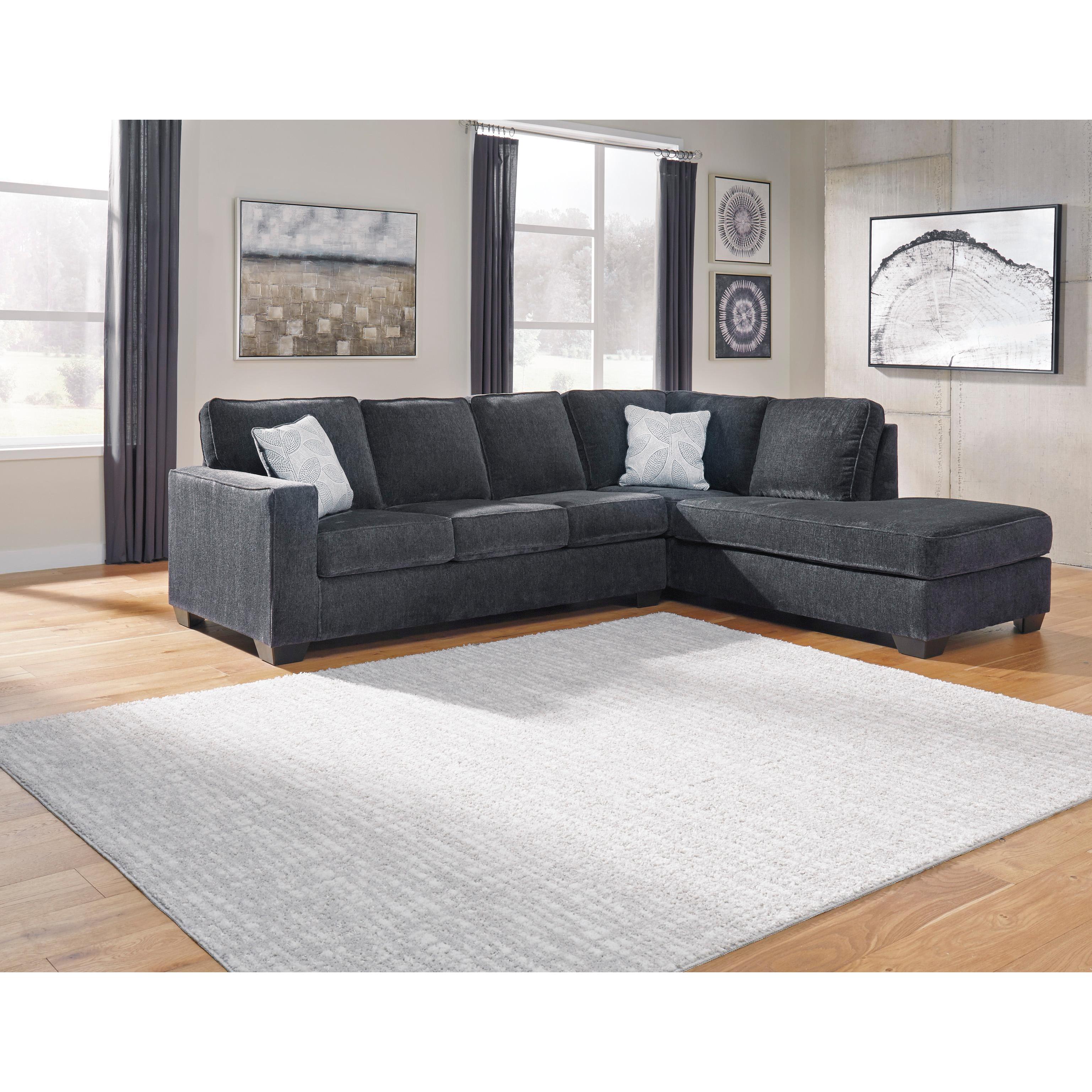 Signature Design by Ashley Altari Fabric Full Sleeper Sectional 8721310/8721317 - Image 2