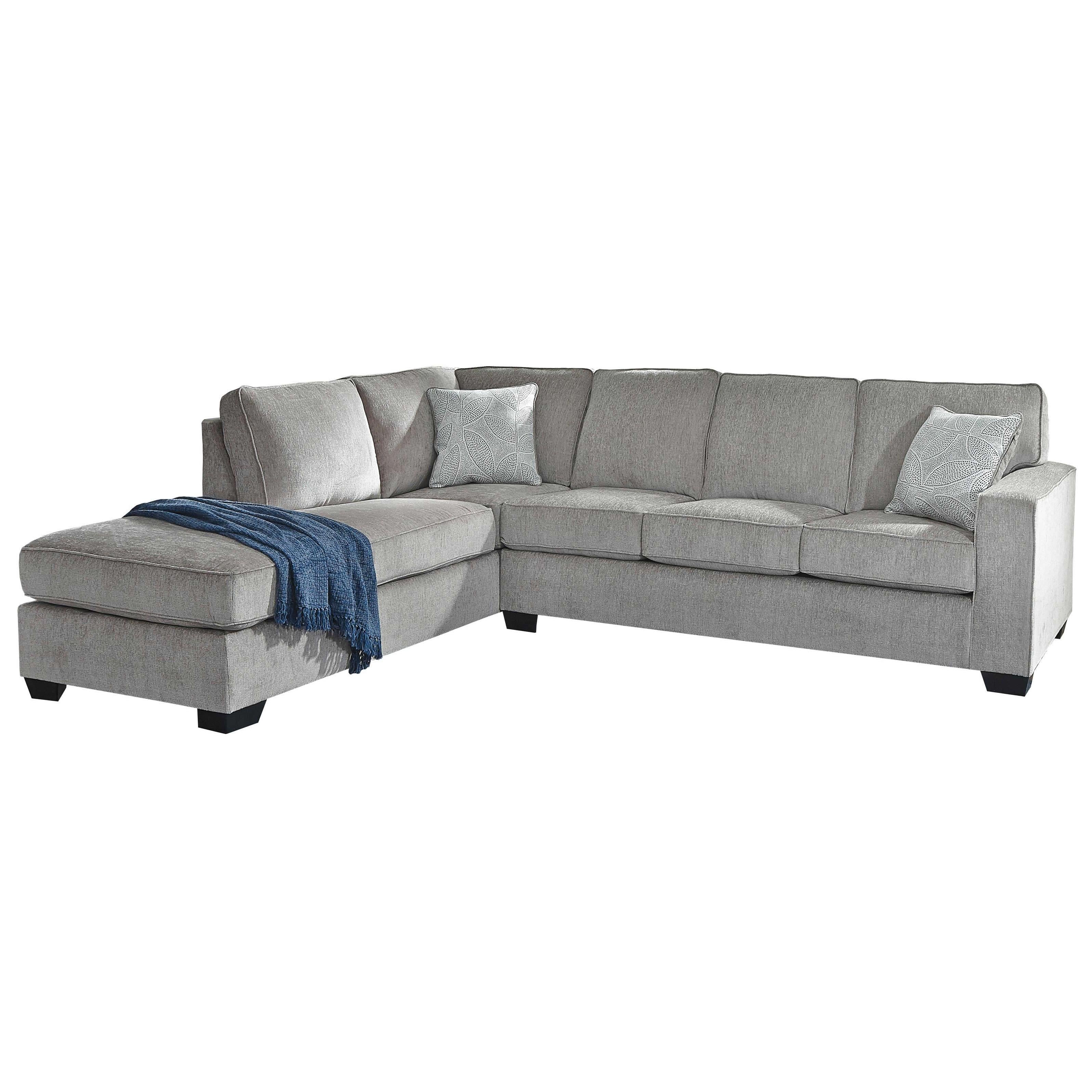 Signature Design by Ashley Altari Fabric Full Sleeper Sectional 8721416/8721483 - Image 1