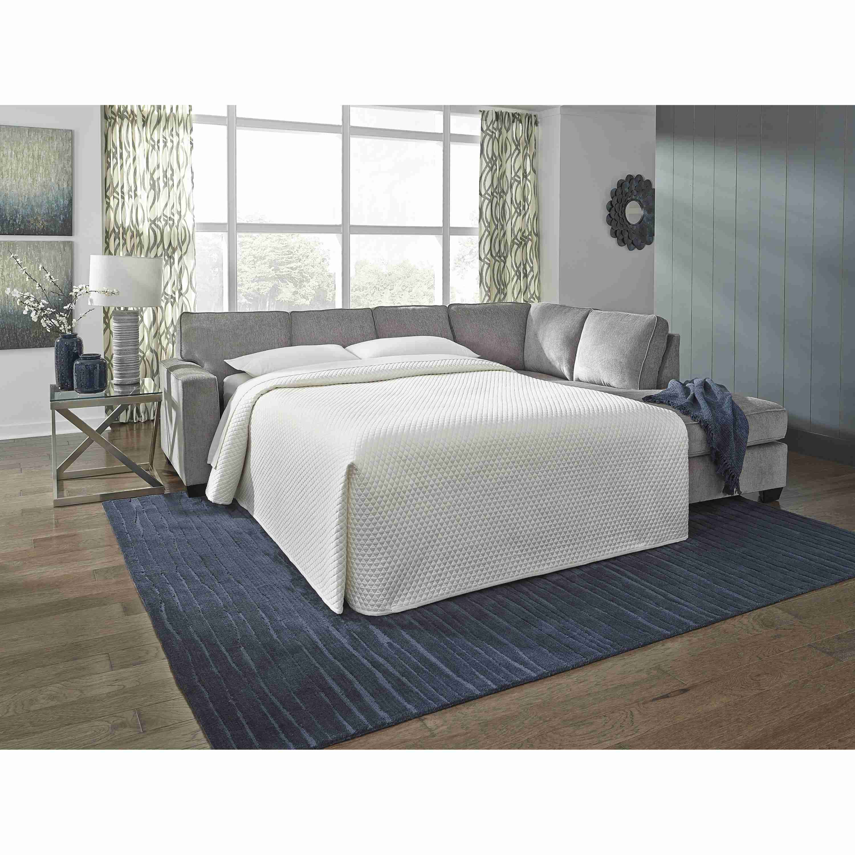 Signature Design by Ashley Altari Fabric Full Sleeper Sectional 8721410/8721417 - Image 3