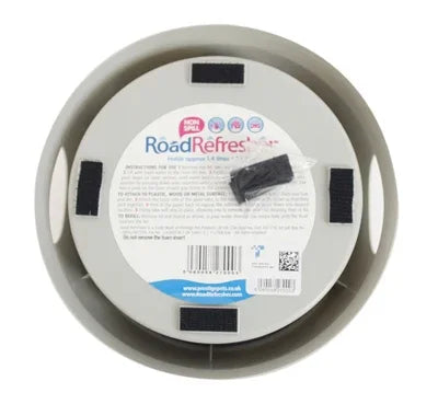 Road Refresher Travel Water Bottle, Grey - Image 3