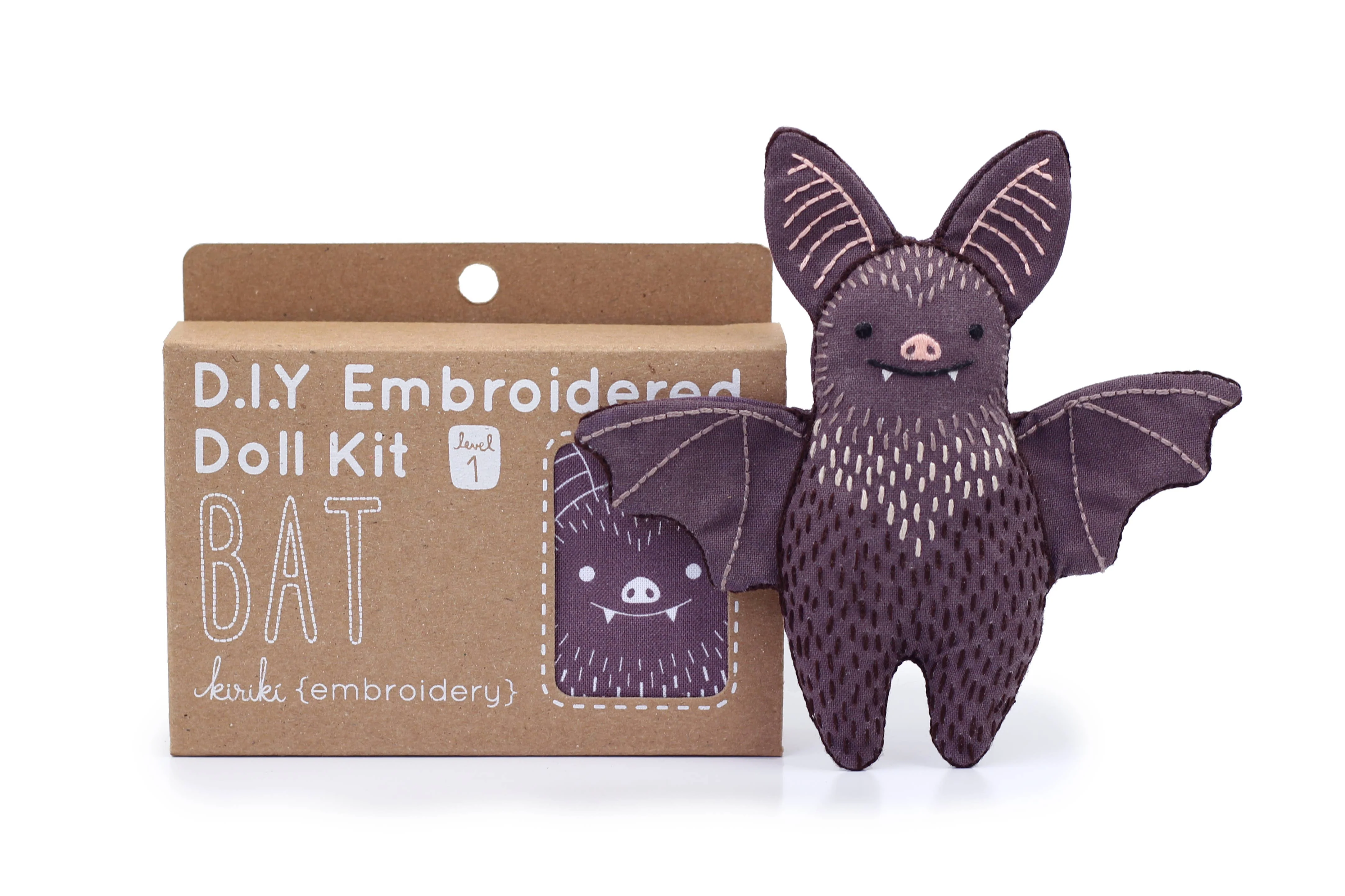 Bat - Embroidery Kit - Image 3