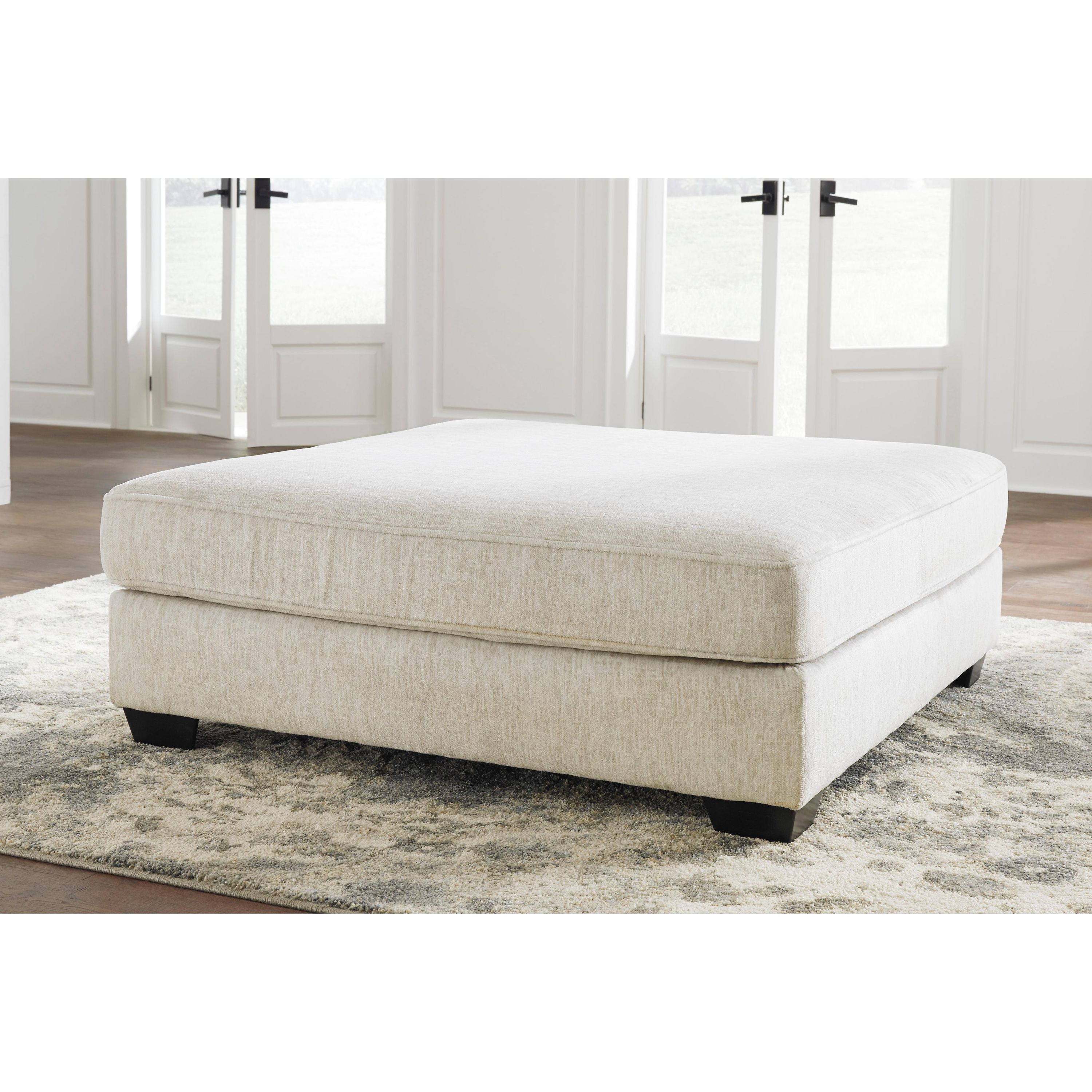 Signature Design by Ashley Rawcliffe Fabric Ottoman 1960408 - Image 2