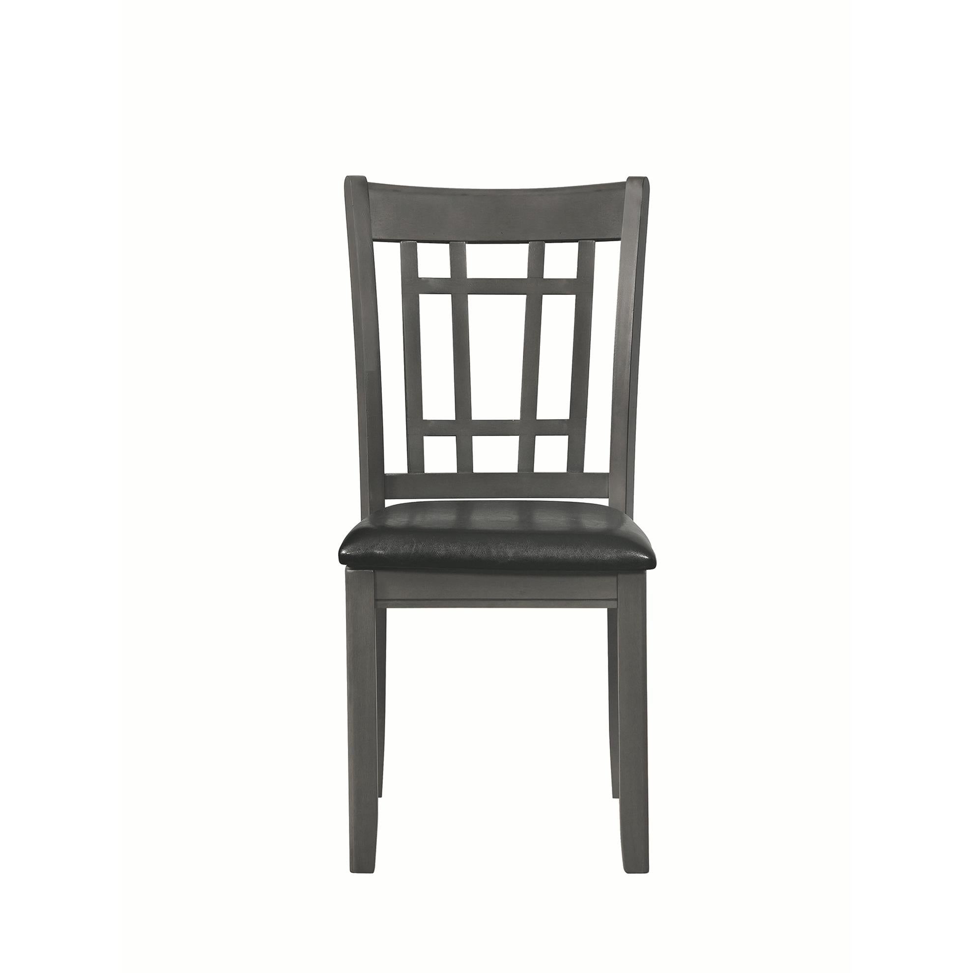 Coaster Furniture Lavon 108212 Wood Dining Side Chair - Medium Grey (Set of 2) - Image 2