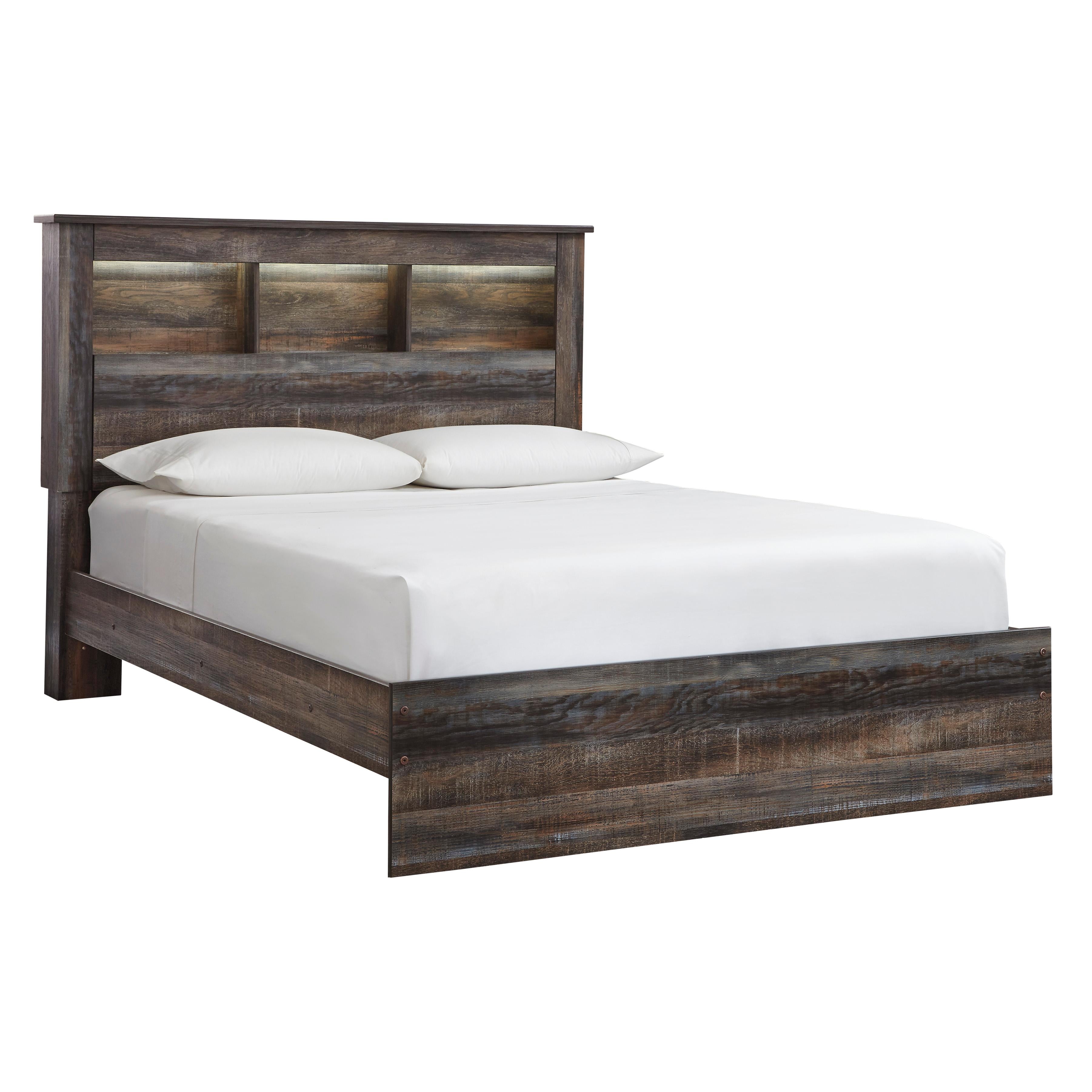 Signature Design by Ashley Drystan Queen Bookcase Bed B211-65/B211-54/B211-96 - Image 1