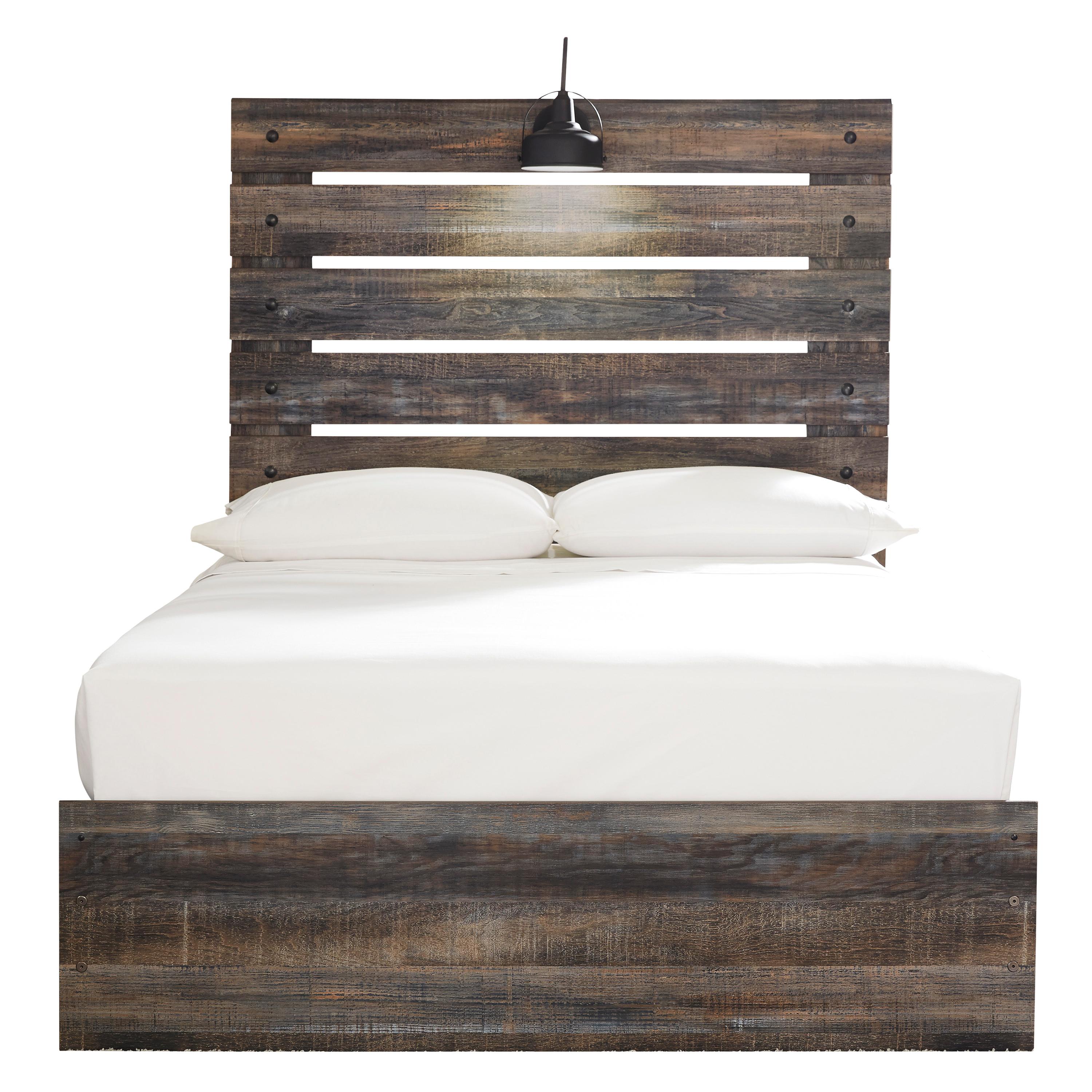 Signature Design by Ashley Drystan B211B9 Full Panel Bed with 2 Storage Drawers - Image 2