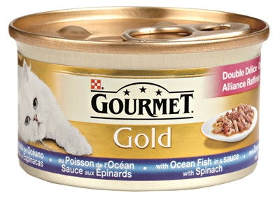 Gourmet Gold Luxury Mix Seafood in Sauce with Spinach