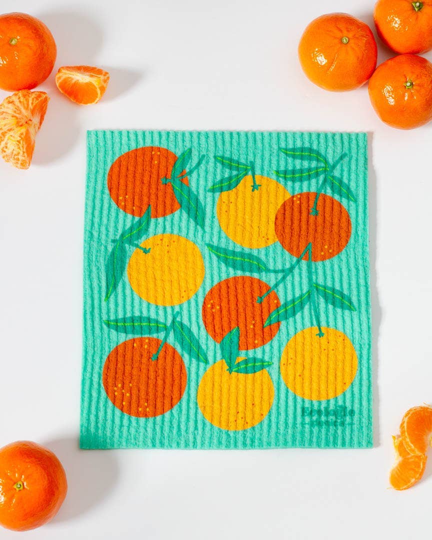Oranges Swedish Dishcloth - Image 3