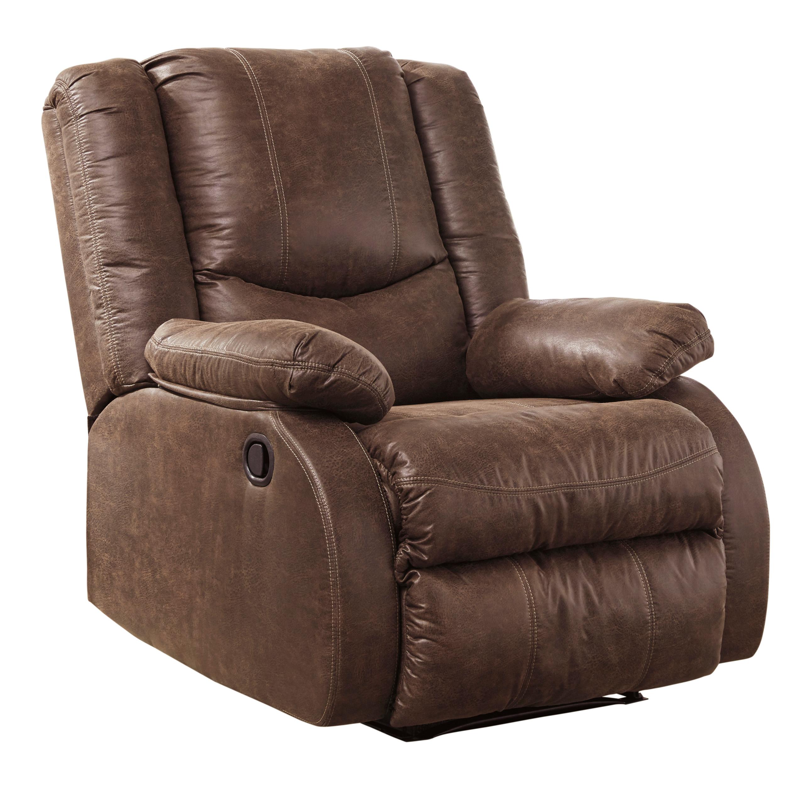 Signature Design by Ashley Bladewood Leather Look Recliner with Wall Recline 6030529 - Image 2