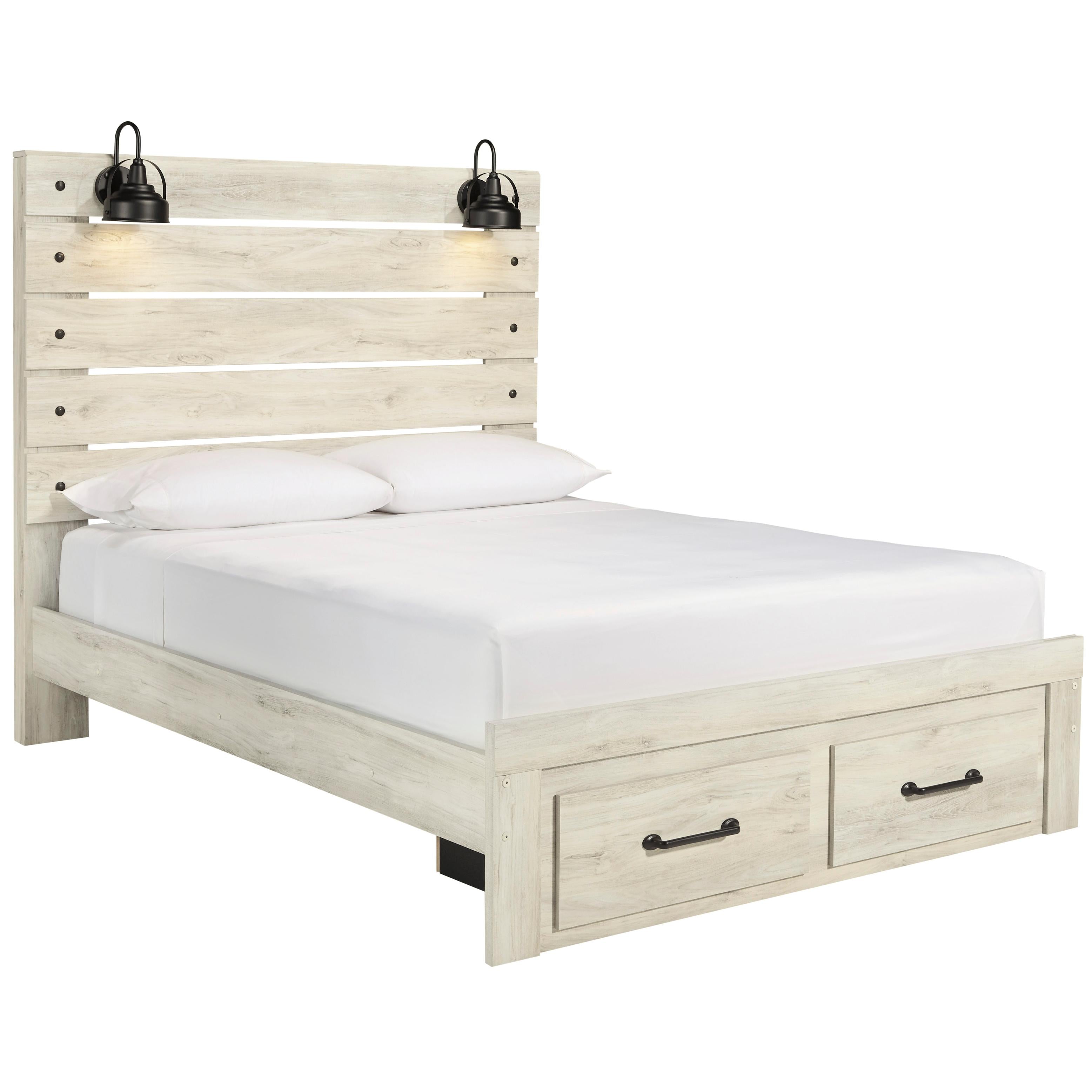 Signature Design by Ashley Cambeck Queen Panel Bed with Storage B192-57/B192-54S/B192-96 - Image 1