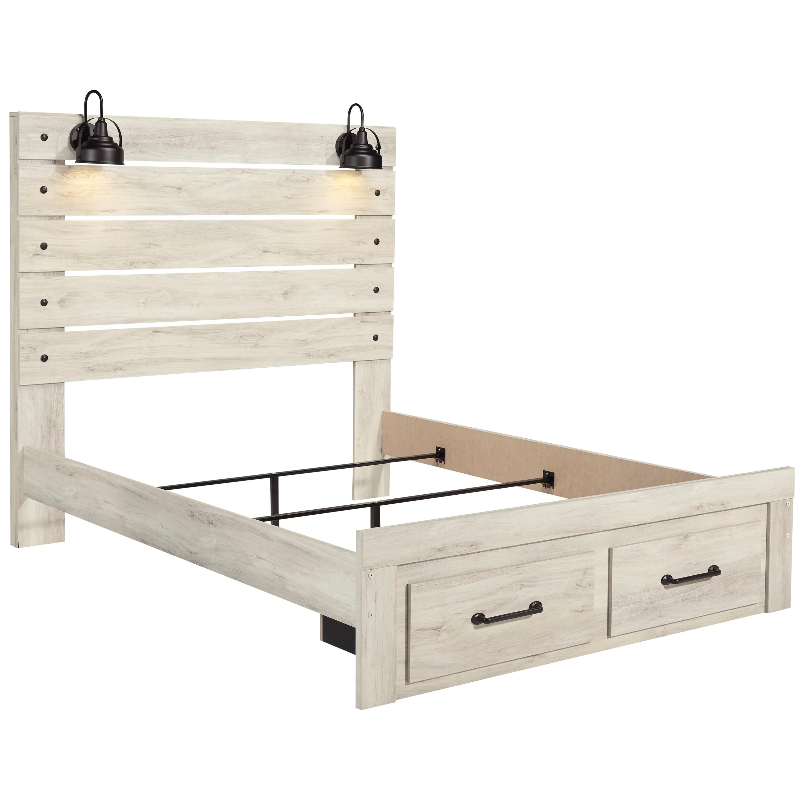 Signature Design by Ashley Cambeck Queen Panel Bed with Storage B192-57/B192-54S/B192-96 - Image 2