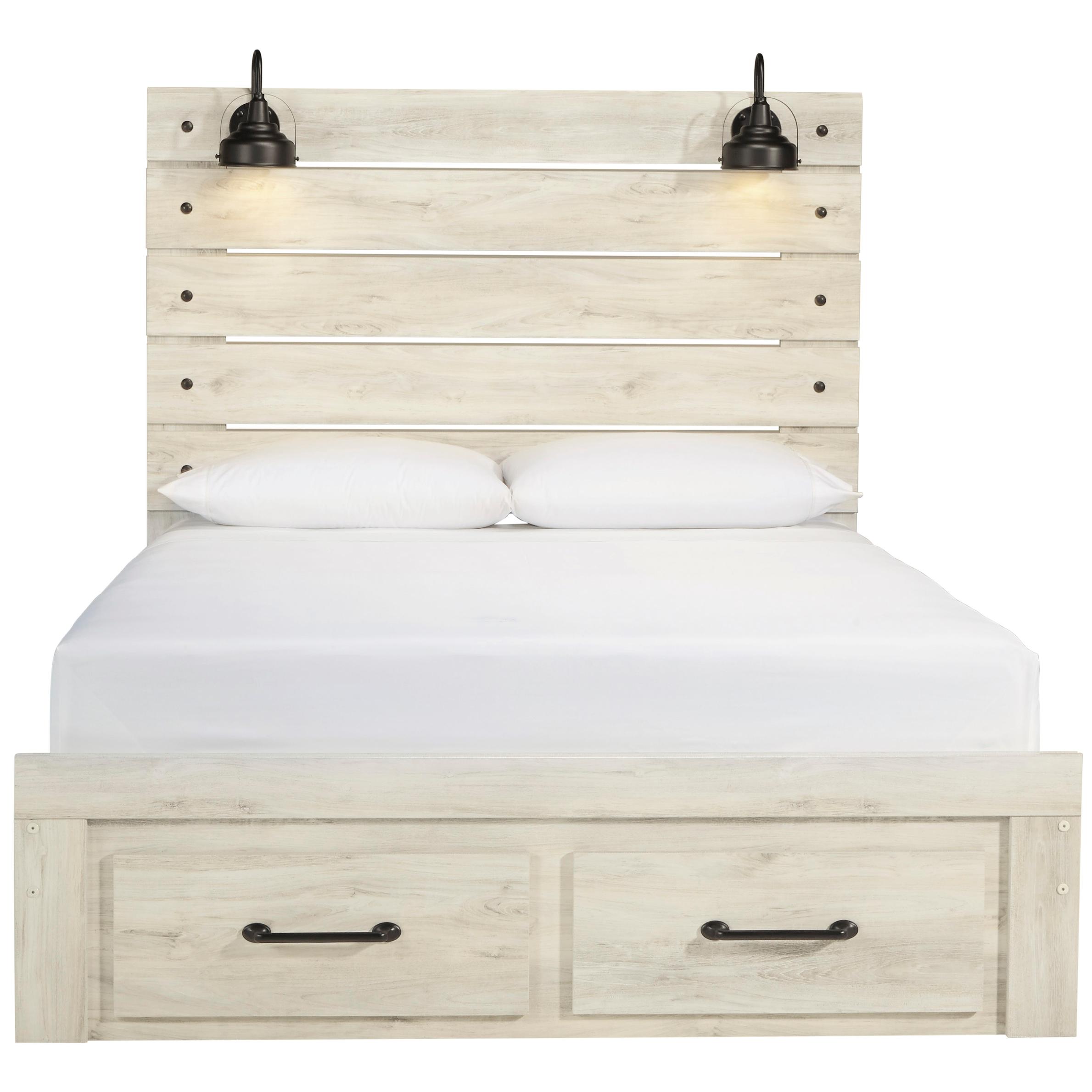 Signature Design by Ashley Cambeck Queen Panel Bed with Storage B192-57/B192-54S/B192-96 - Image 3
