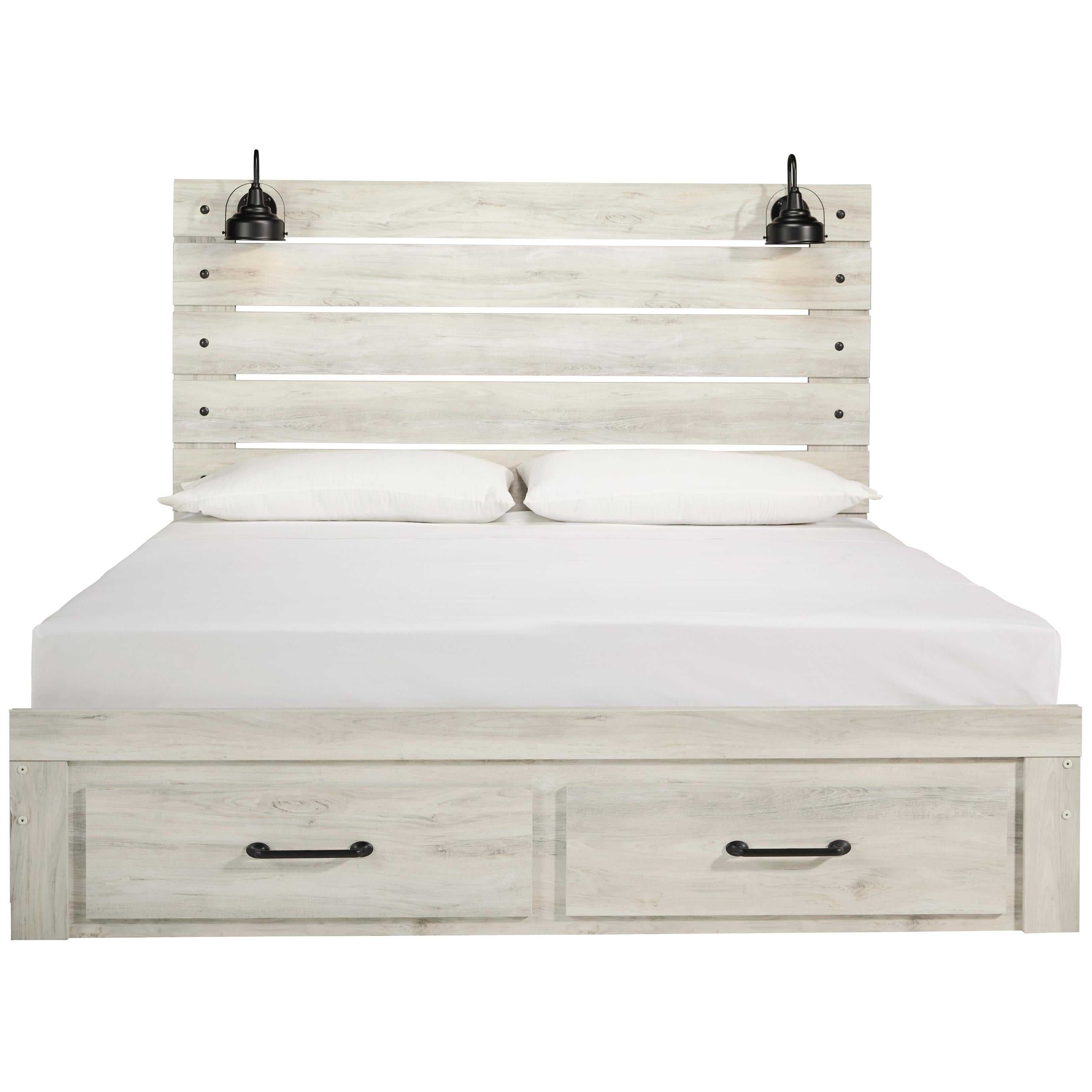 Signature Design by Ashley Cambeck King Panel Bed with Storage B192-58/B192-56S/B192-97 - Image 3