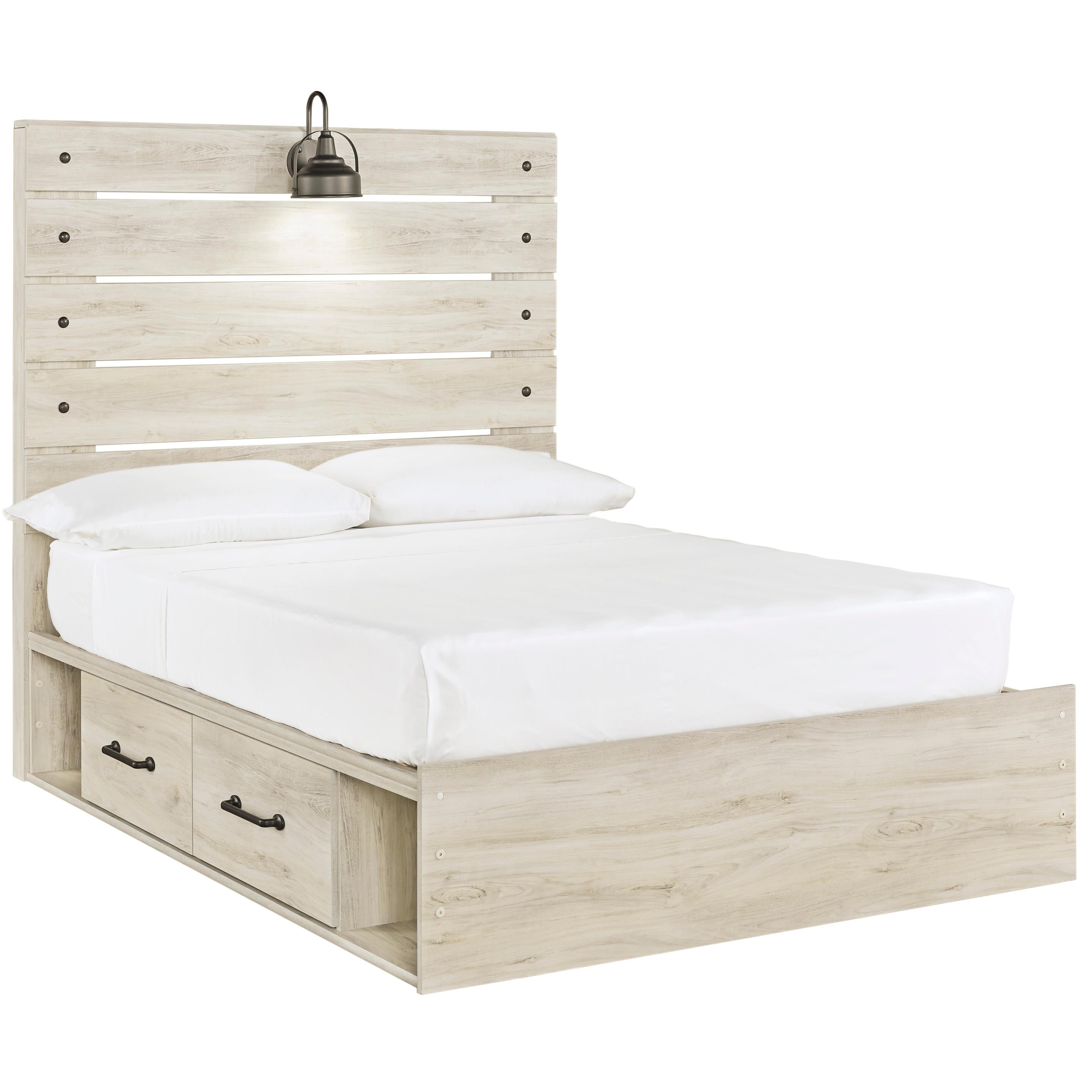 Signature Design by Ashley Cambeck B192B16 Full Panel Bed with 2 Storage Drawers